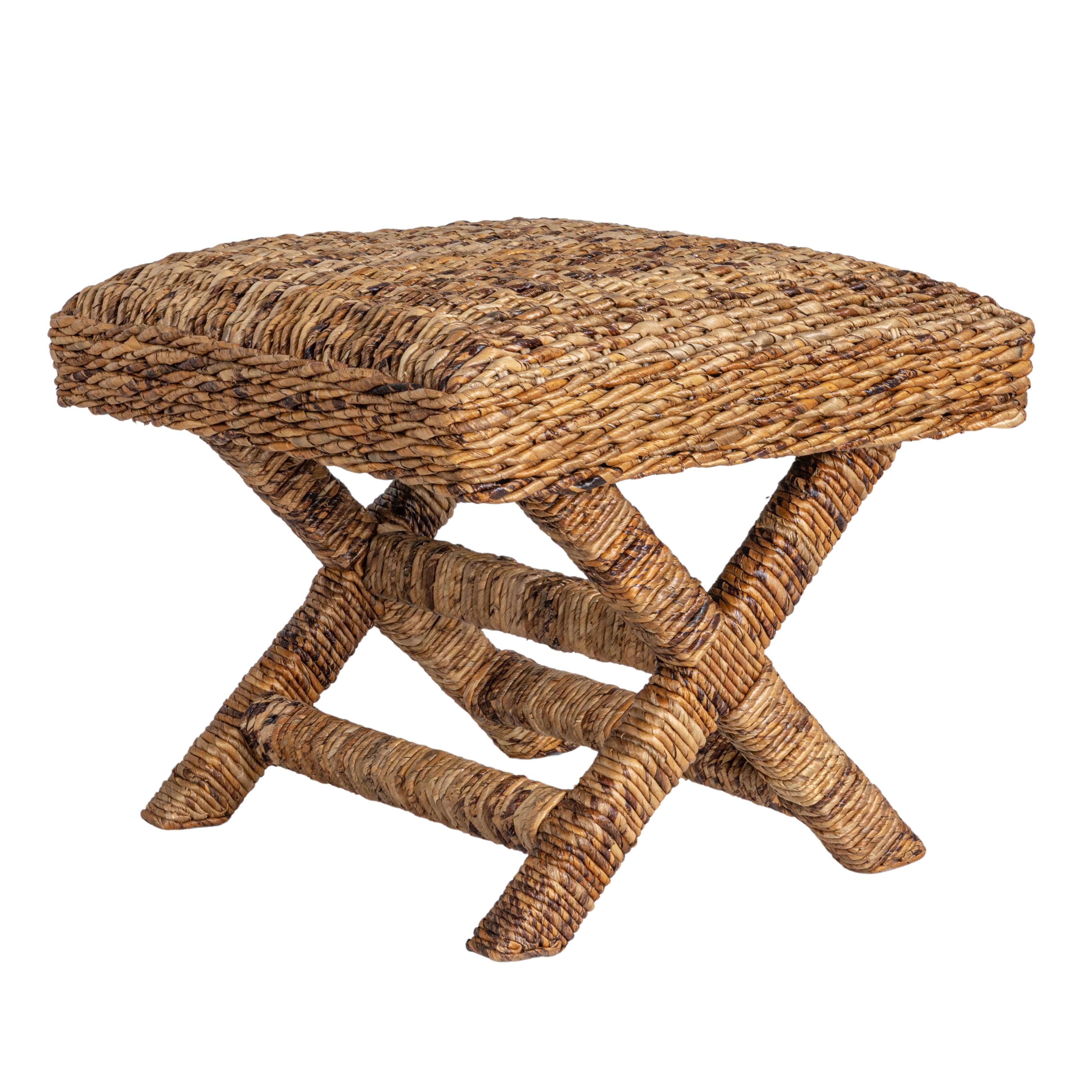 Storied Home Textured Stool, , large