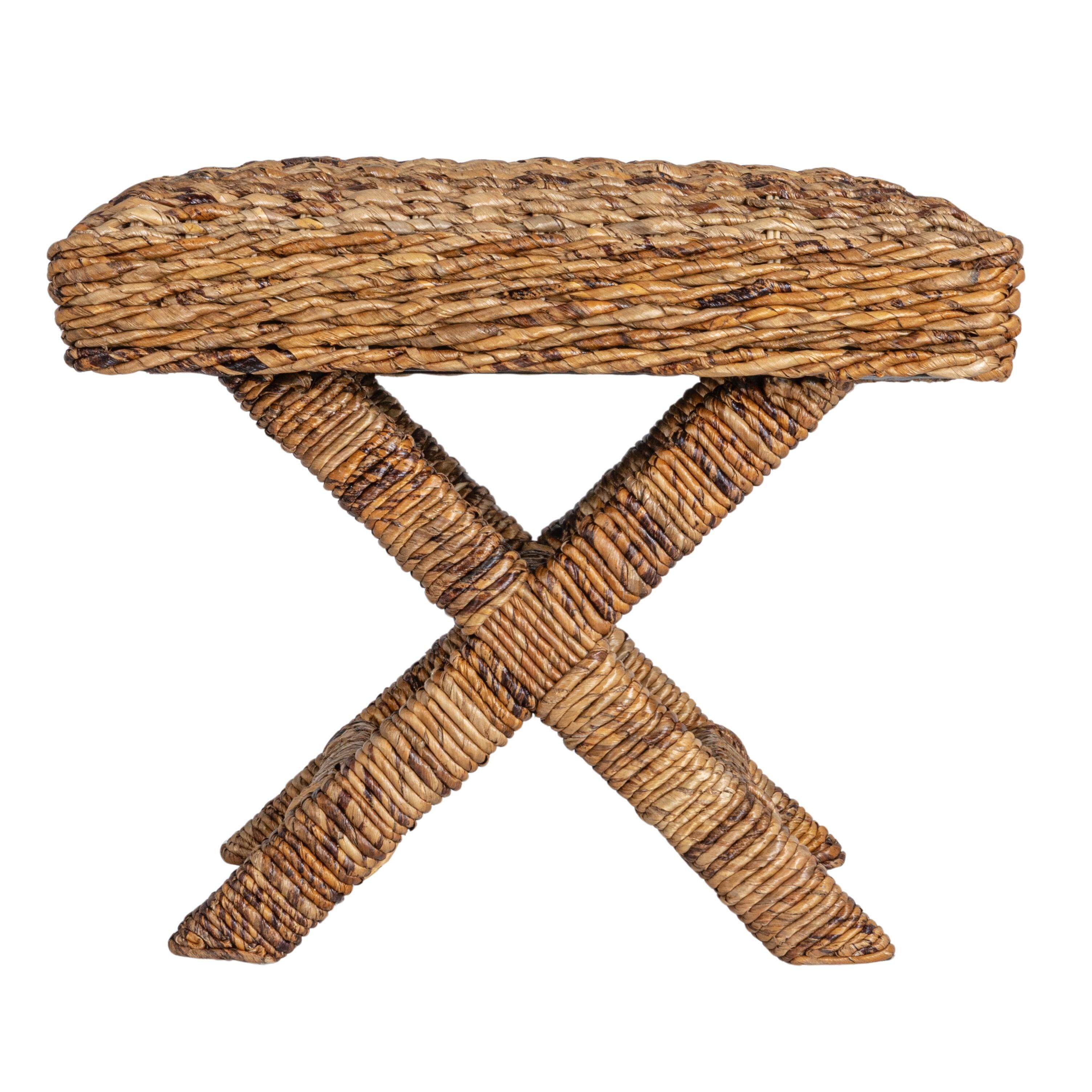 Storied Home Textured Stool, , large