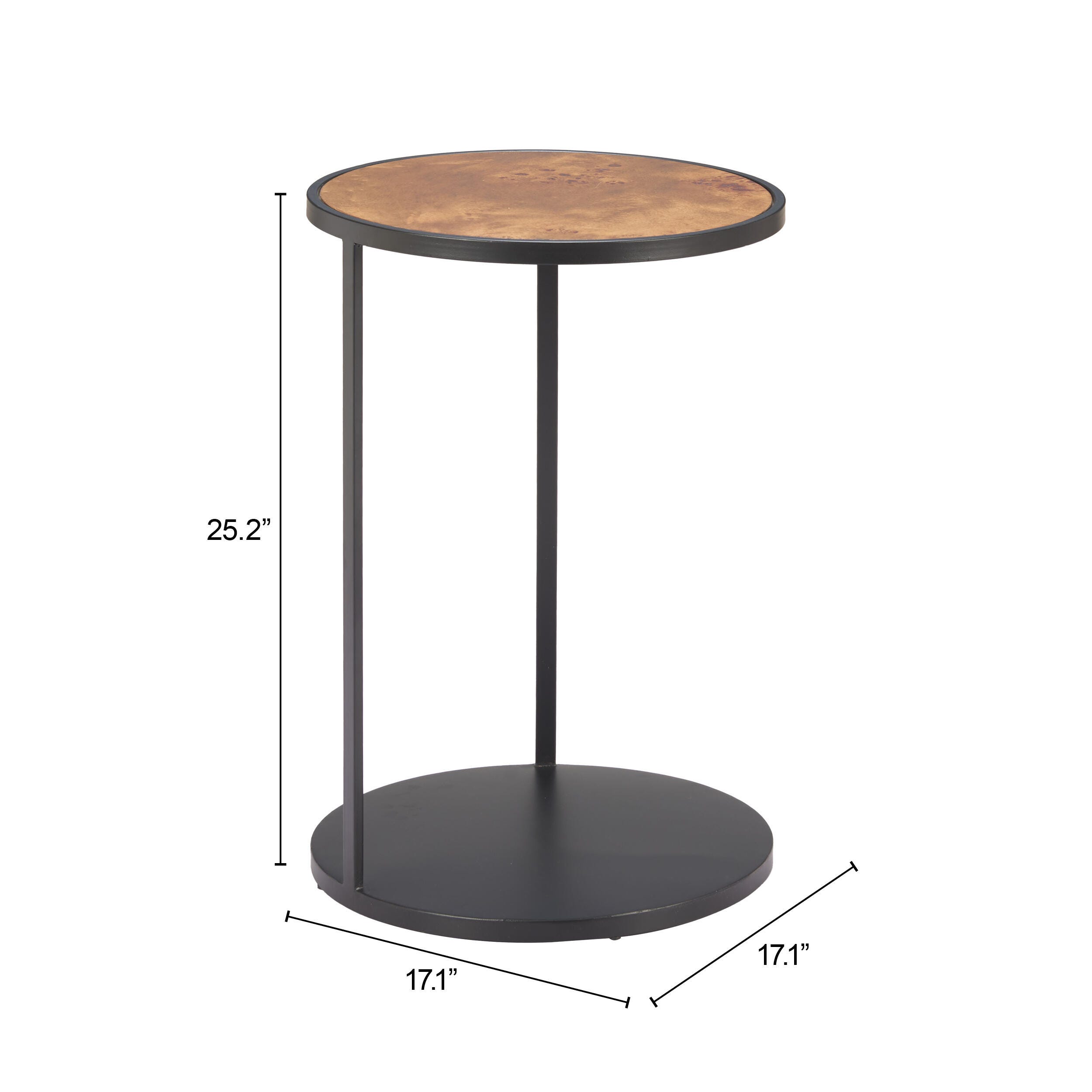 Erika Home Nodo Side Table, , large