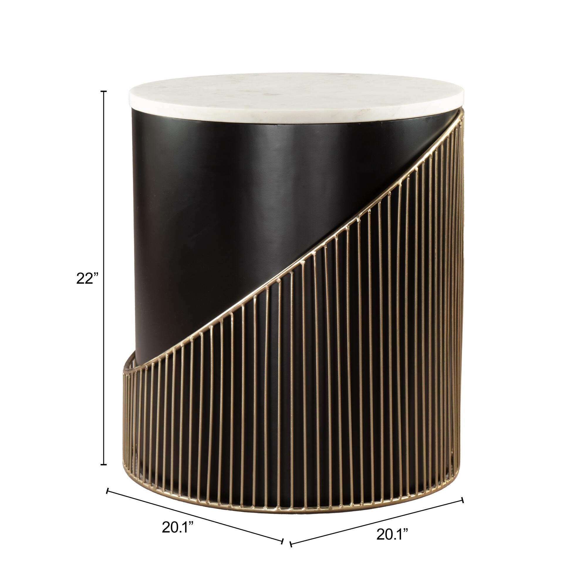 Erika Home Tova Side Table, , large