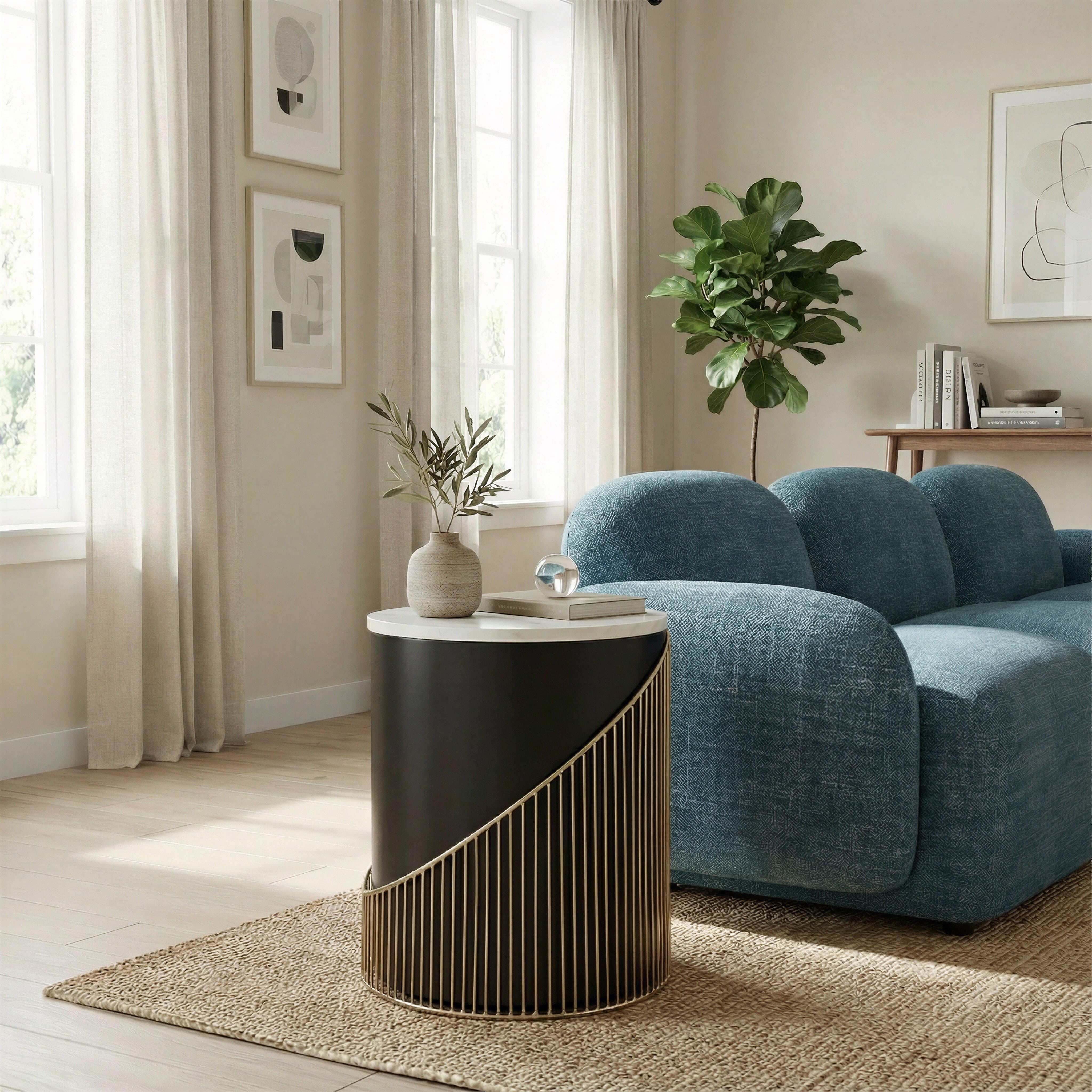 Erika Home Tova Side Table, , large