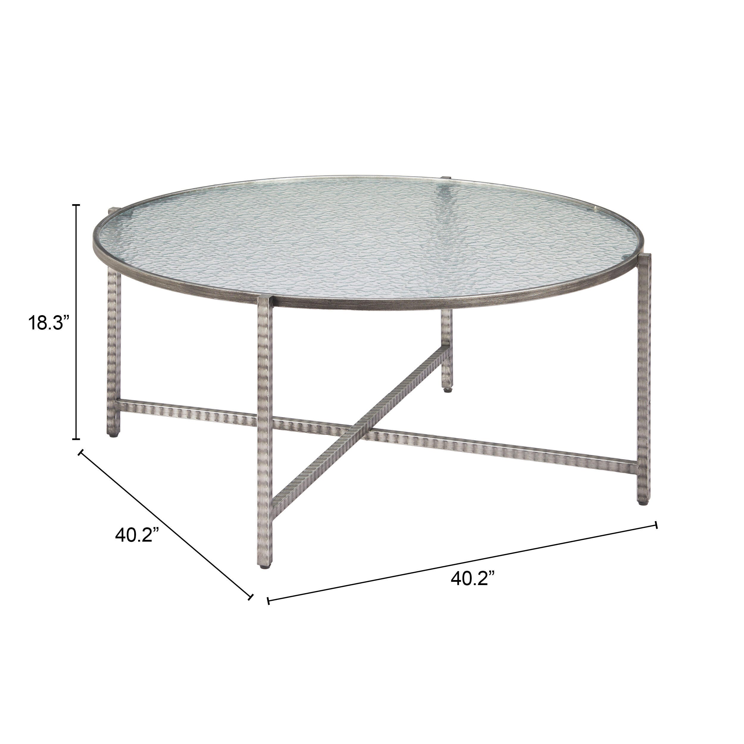 Erika Home Vetro Coffee Table, , large