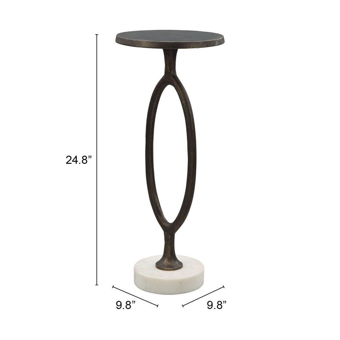 Erika Home Bonita Side Table, , large
