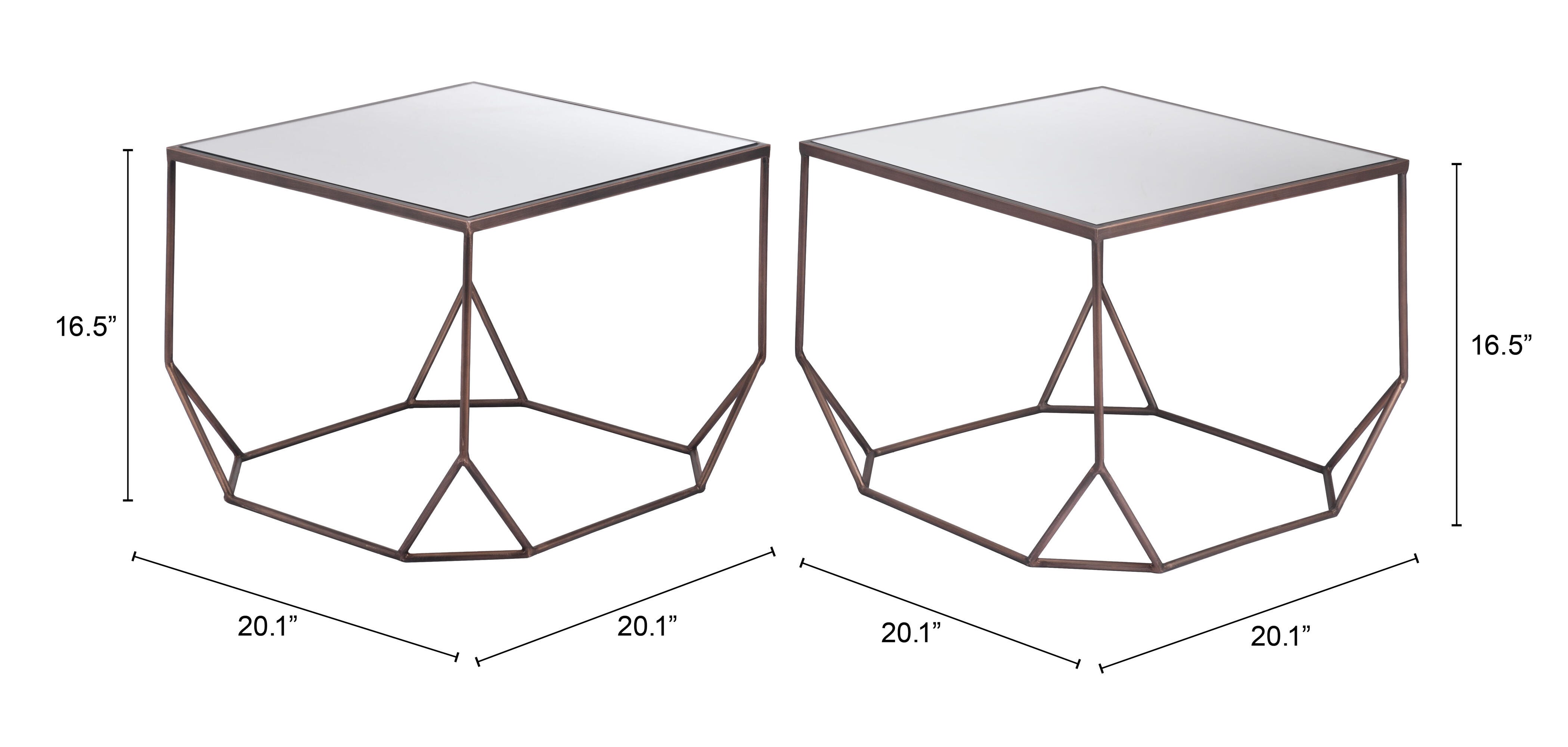 Erika Home Arzon Coffee Table (Set of 2), , large