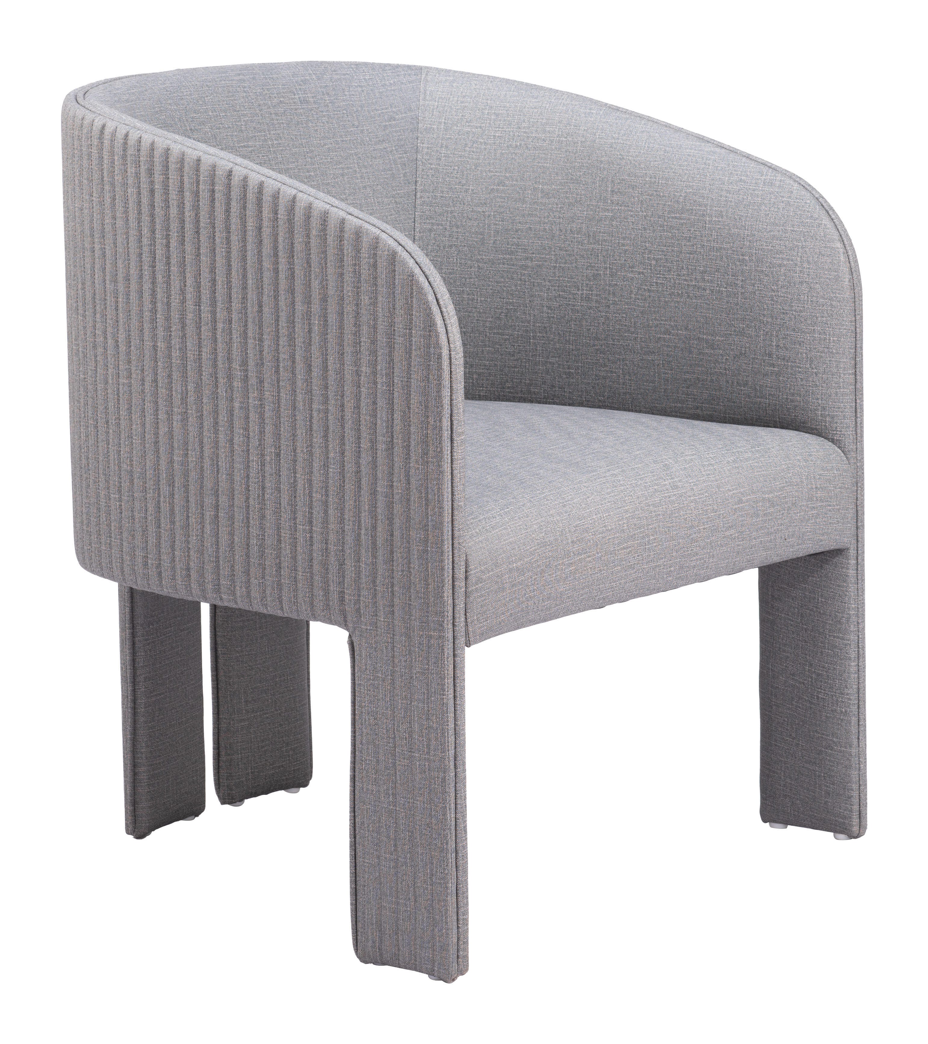 Erika Home Hull Accent Chair, Slate Gray, large