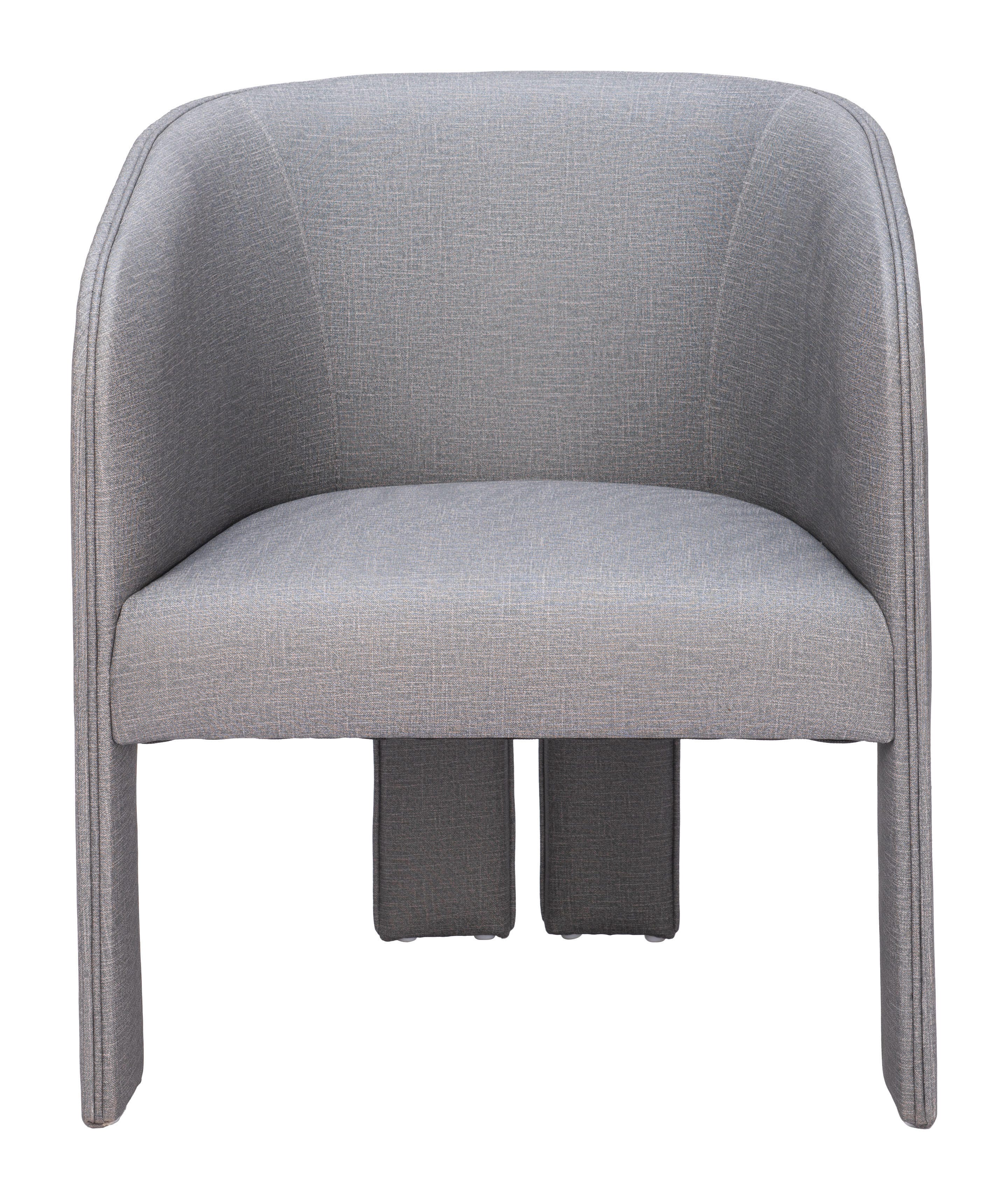 Erika Home Hull Accent Chair, Slate Gray, large