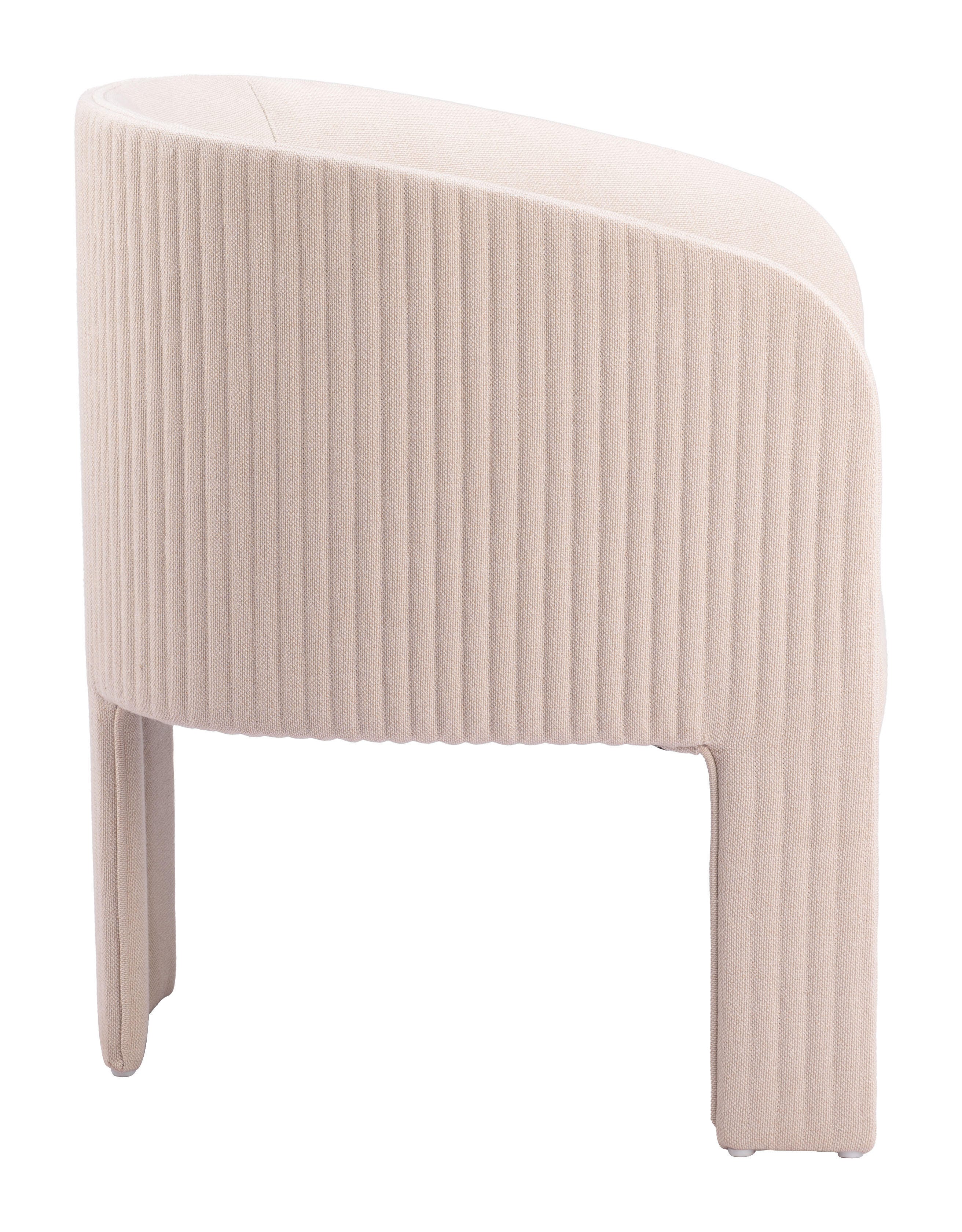 Erika Home Hull Accent Chair, Beige, large