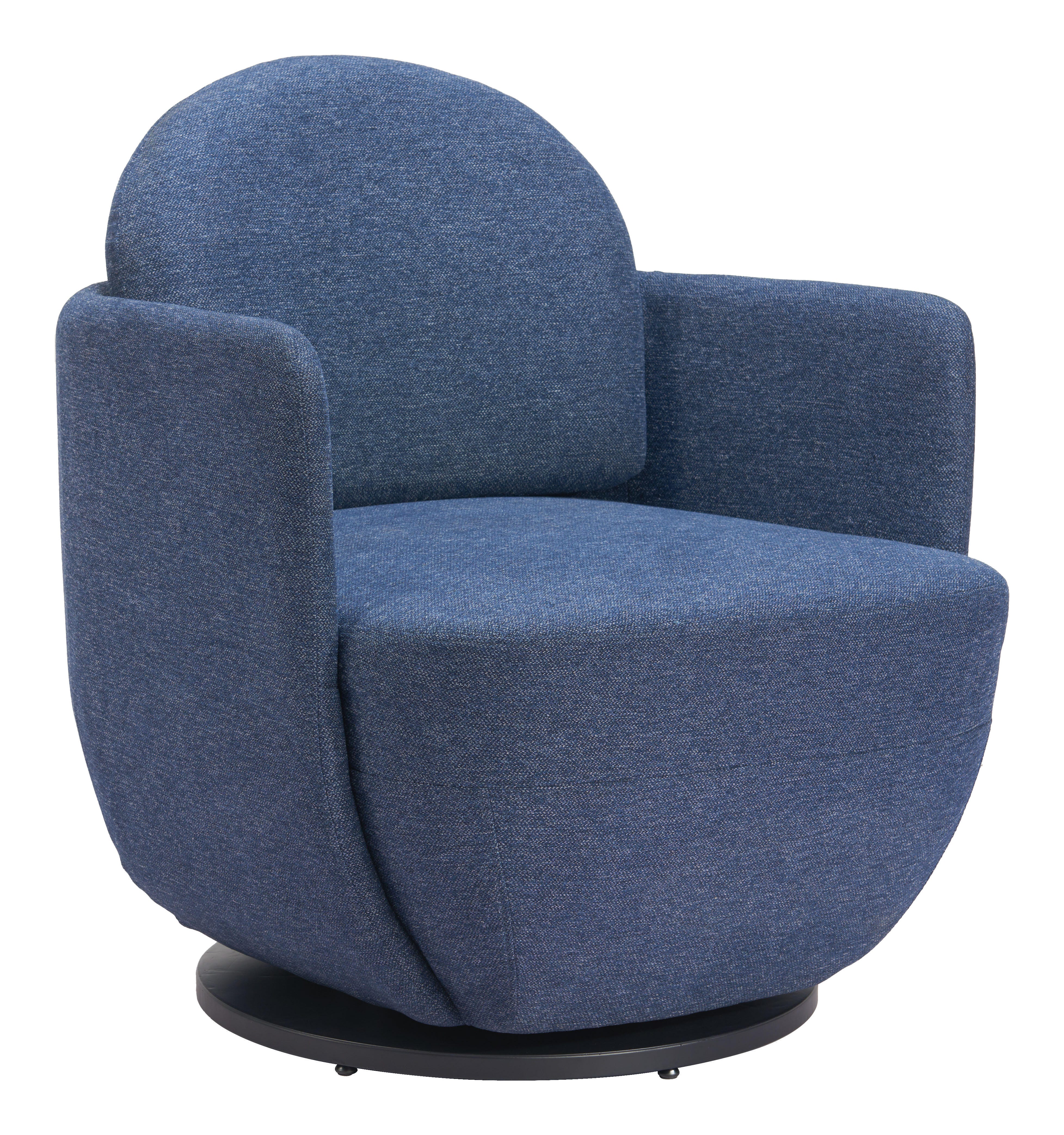 Erika Home Bant Swivel Accent Chair, , large