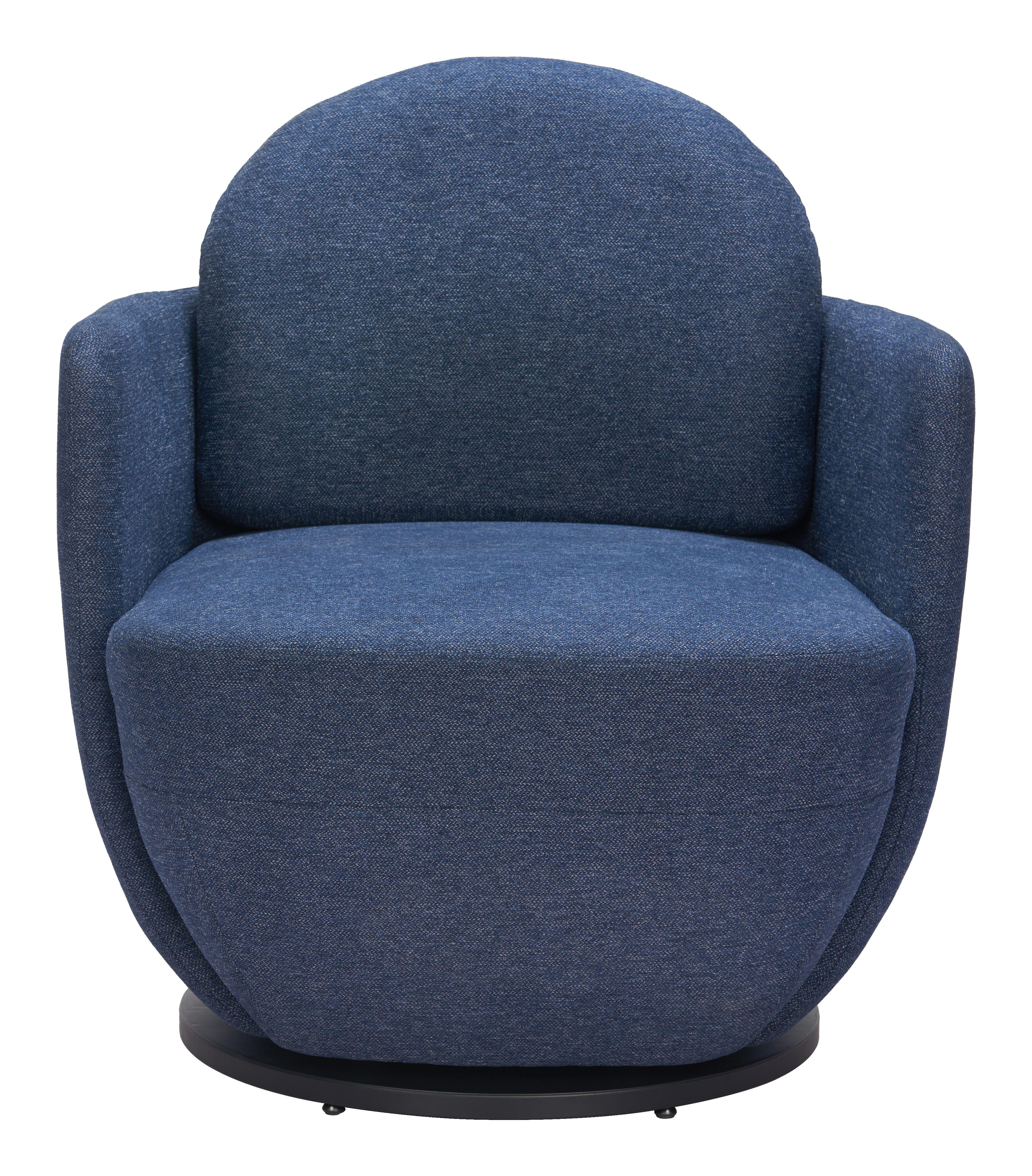 Erika Home Bant Swivel Accent Chair, , large