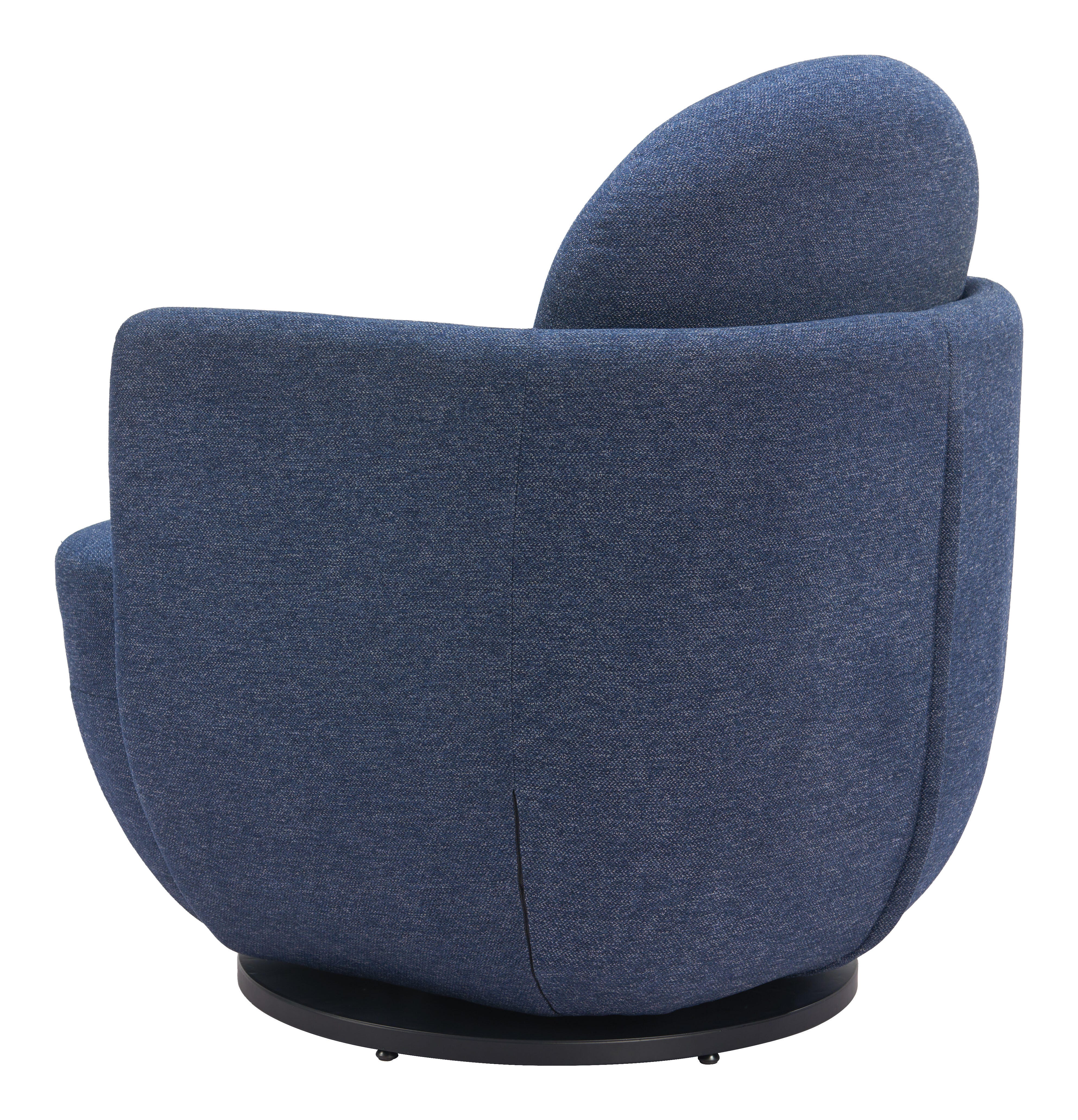 Erika Home Bant Swivel Accent Chair, , large
