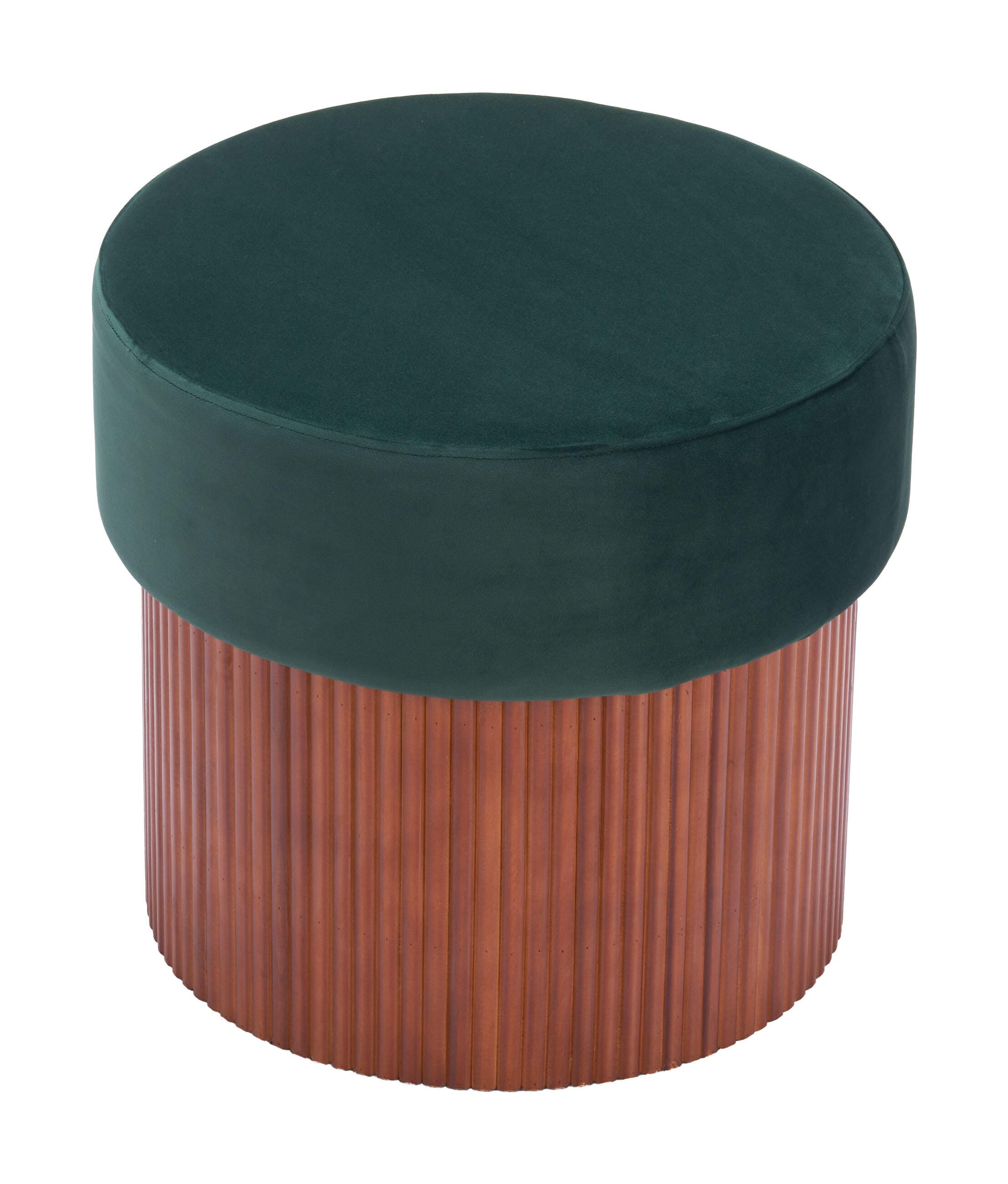 Erika Home Boto Solid Storage Ottoman, , large
