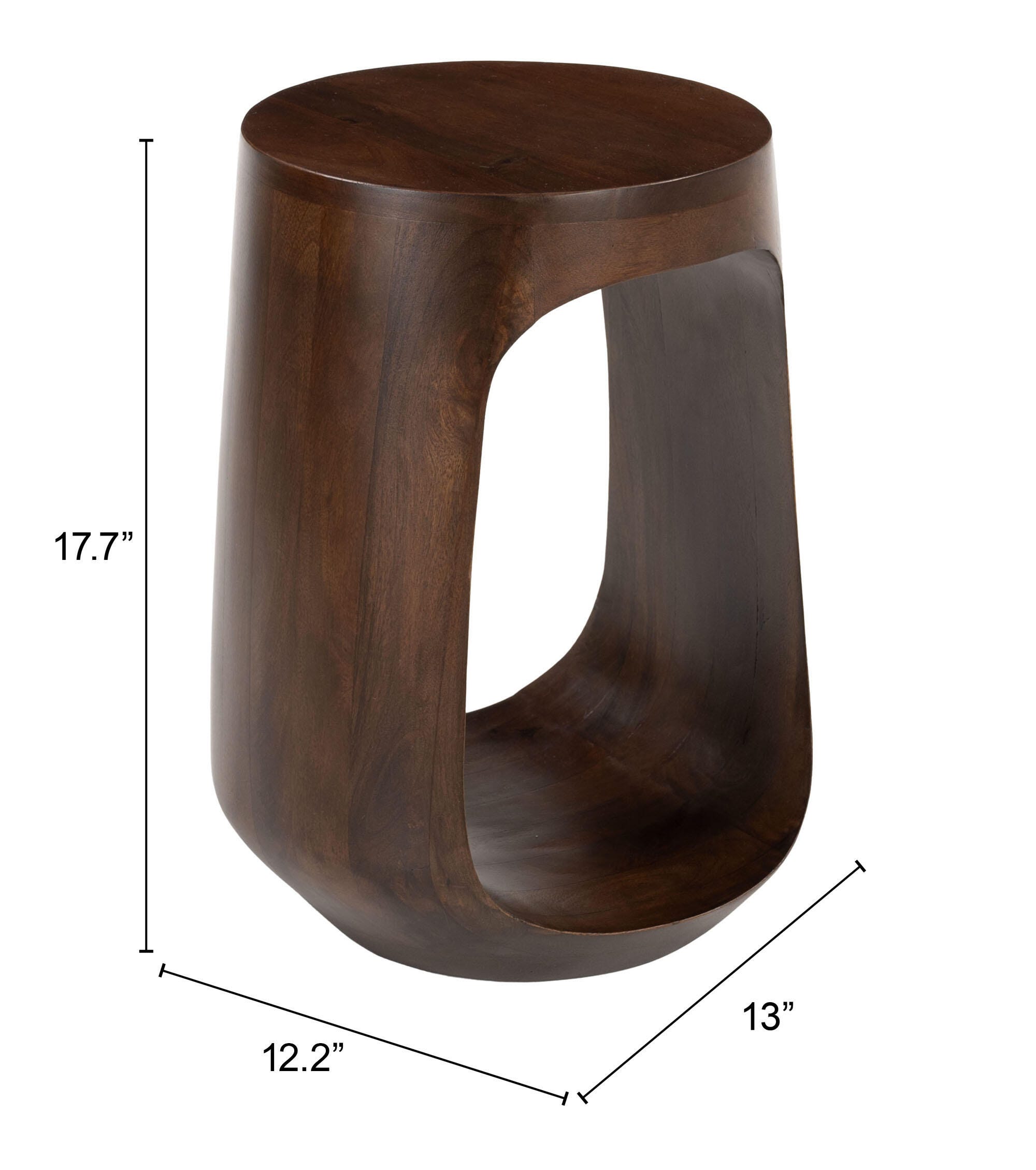 Erika Home Okno Side Table, , large