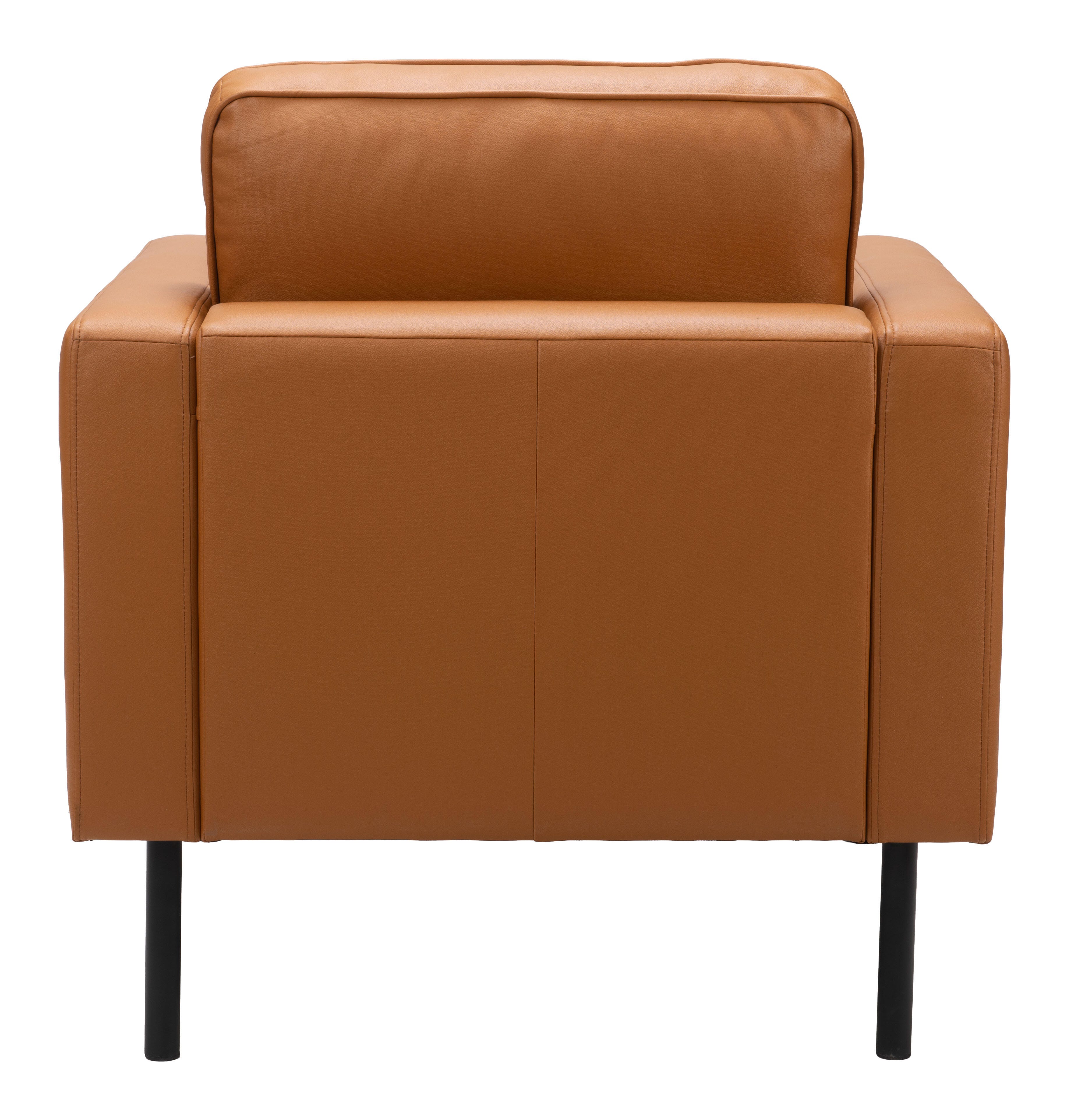 Erika Home Decade Accent Chair, Brown, large