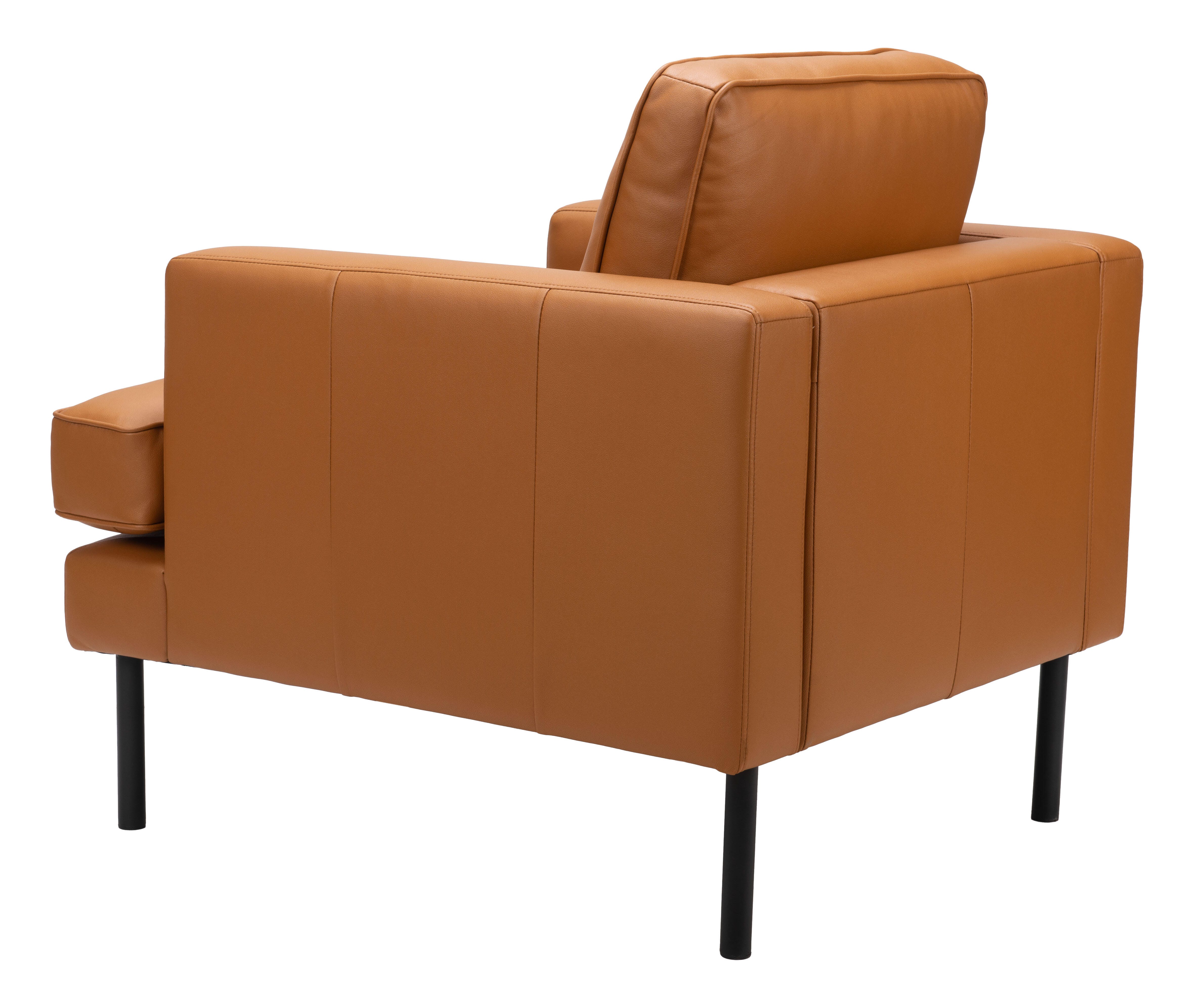 Erika Home Decade Accent Chair, Brown, large