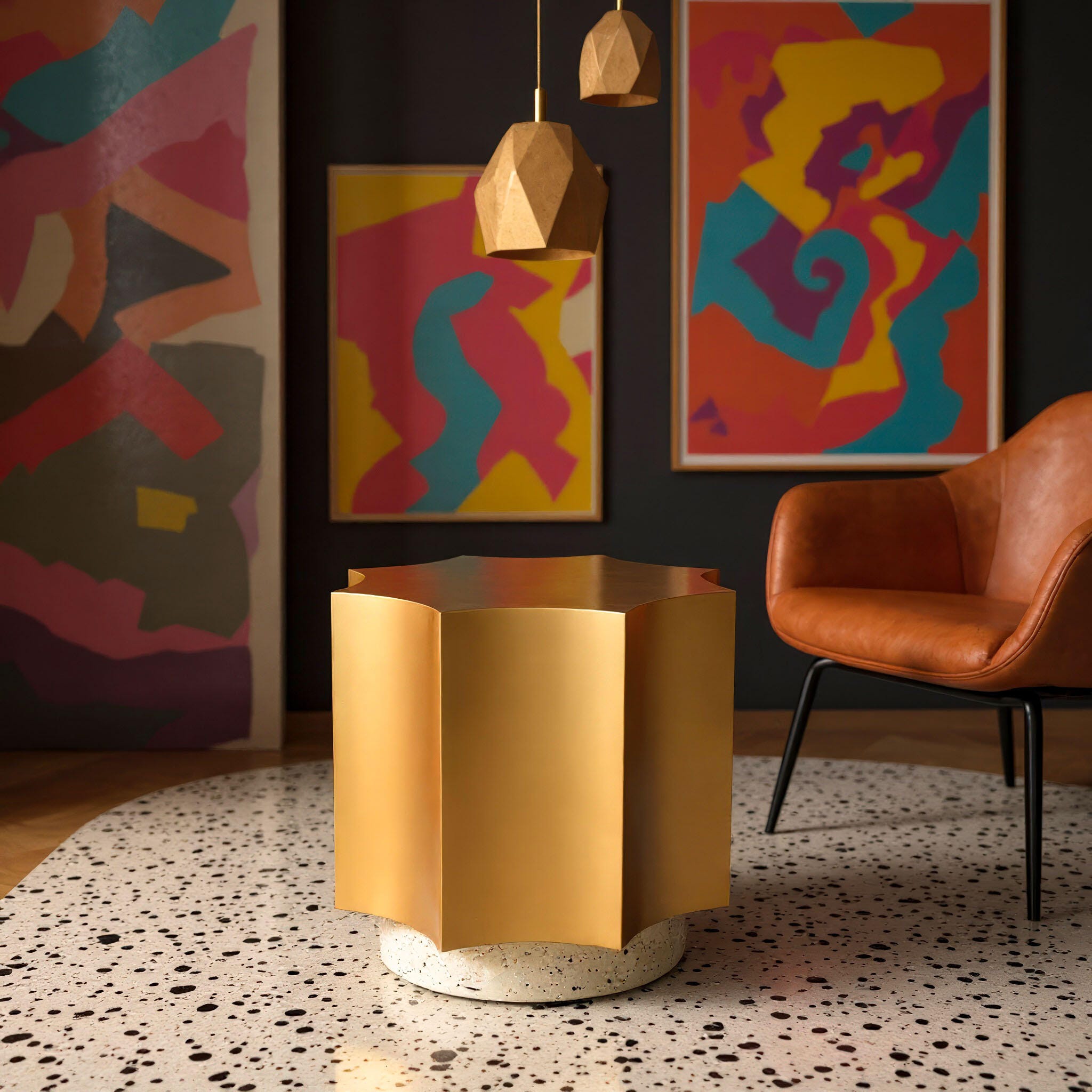 Erika Home Osam Side Table, , rollover