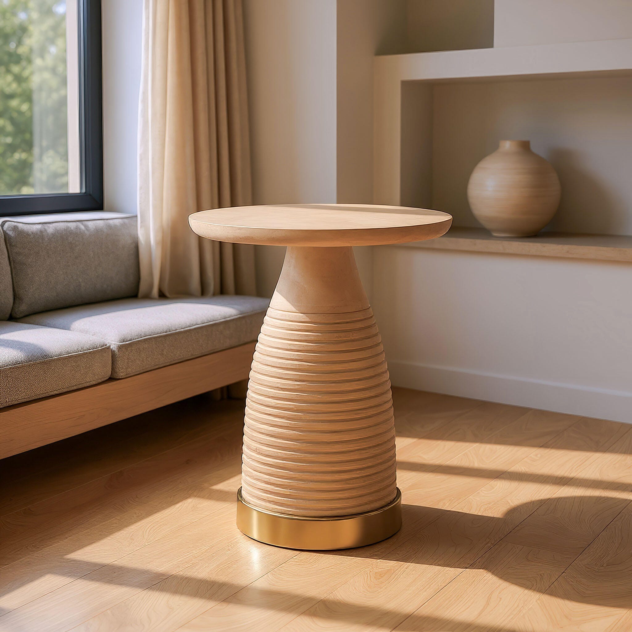 Erika Home Radiant Side Table, , rollover