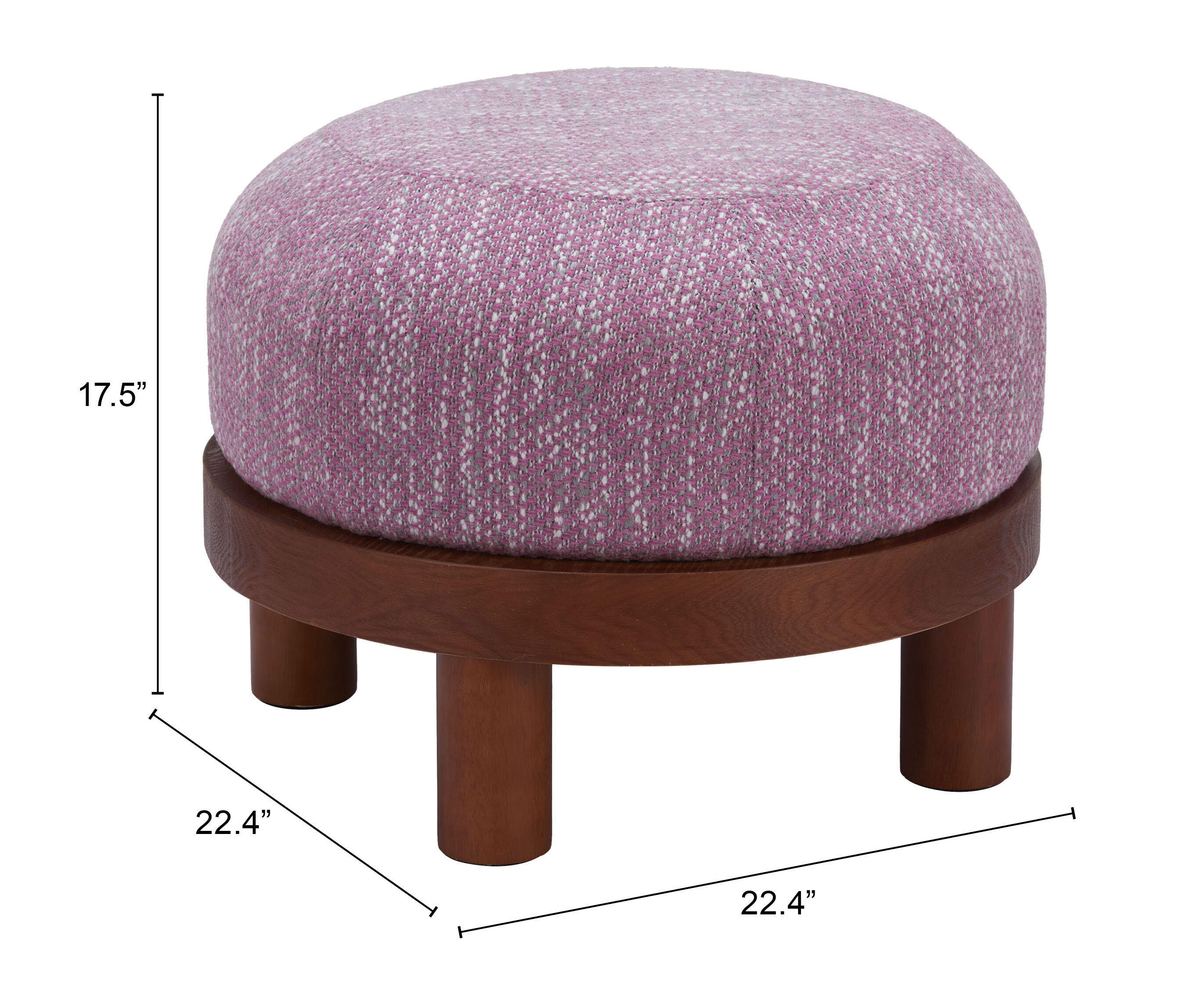 Erika Home Gome Ottoman, , large