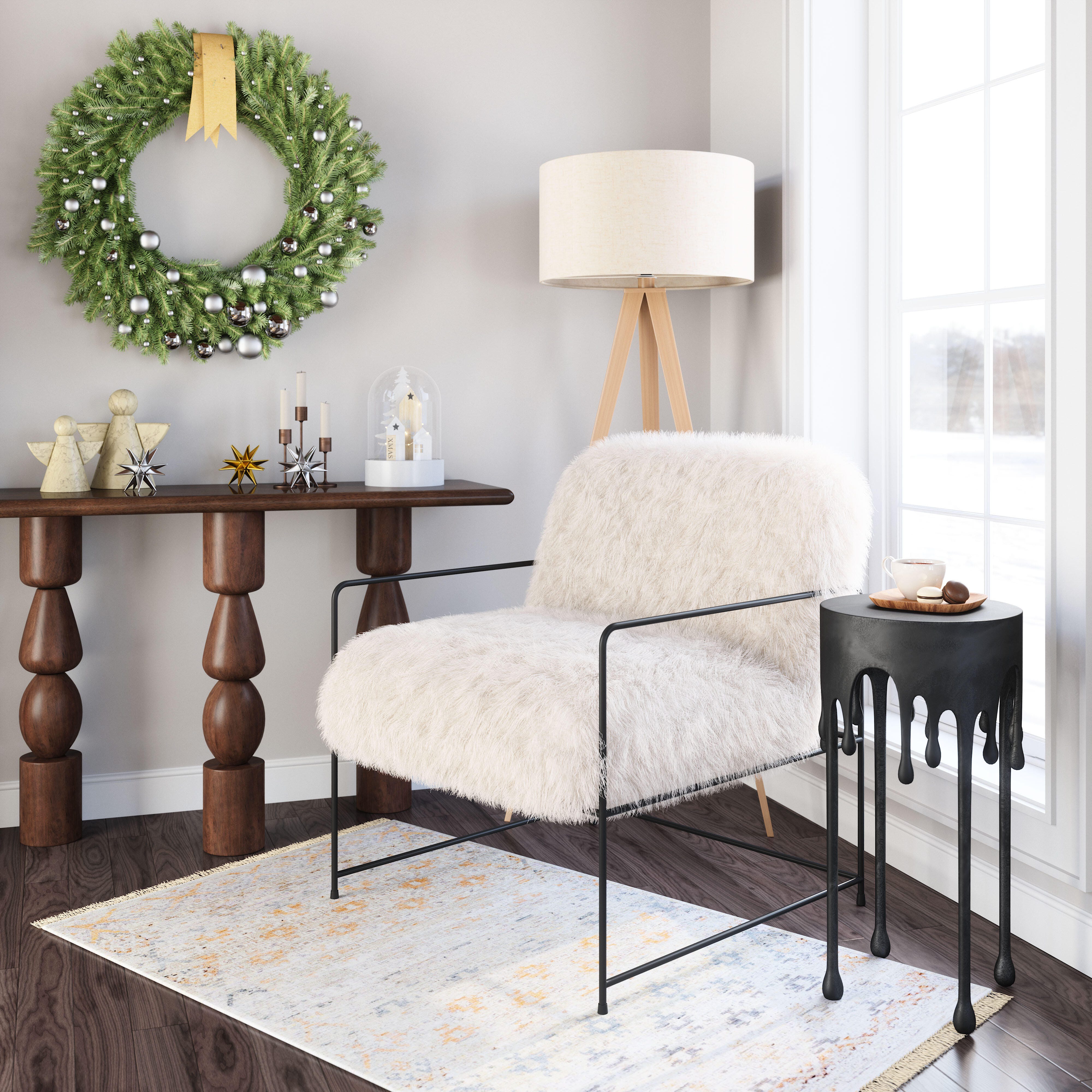 Erika Home Pelut Accent Chair, , rollover