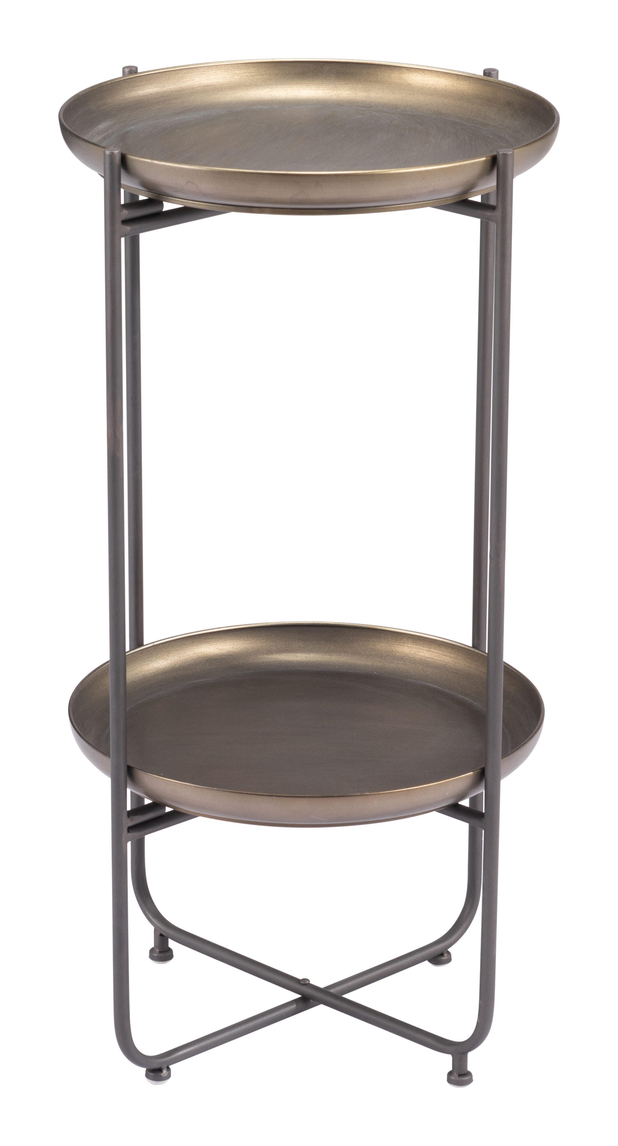 Erika Home Bronson Accent Side Table, , large