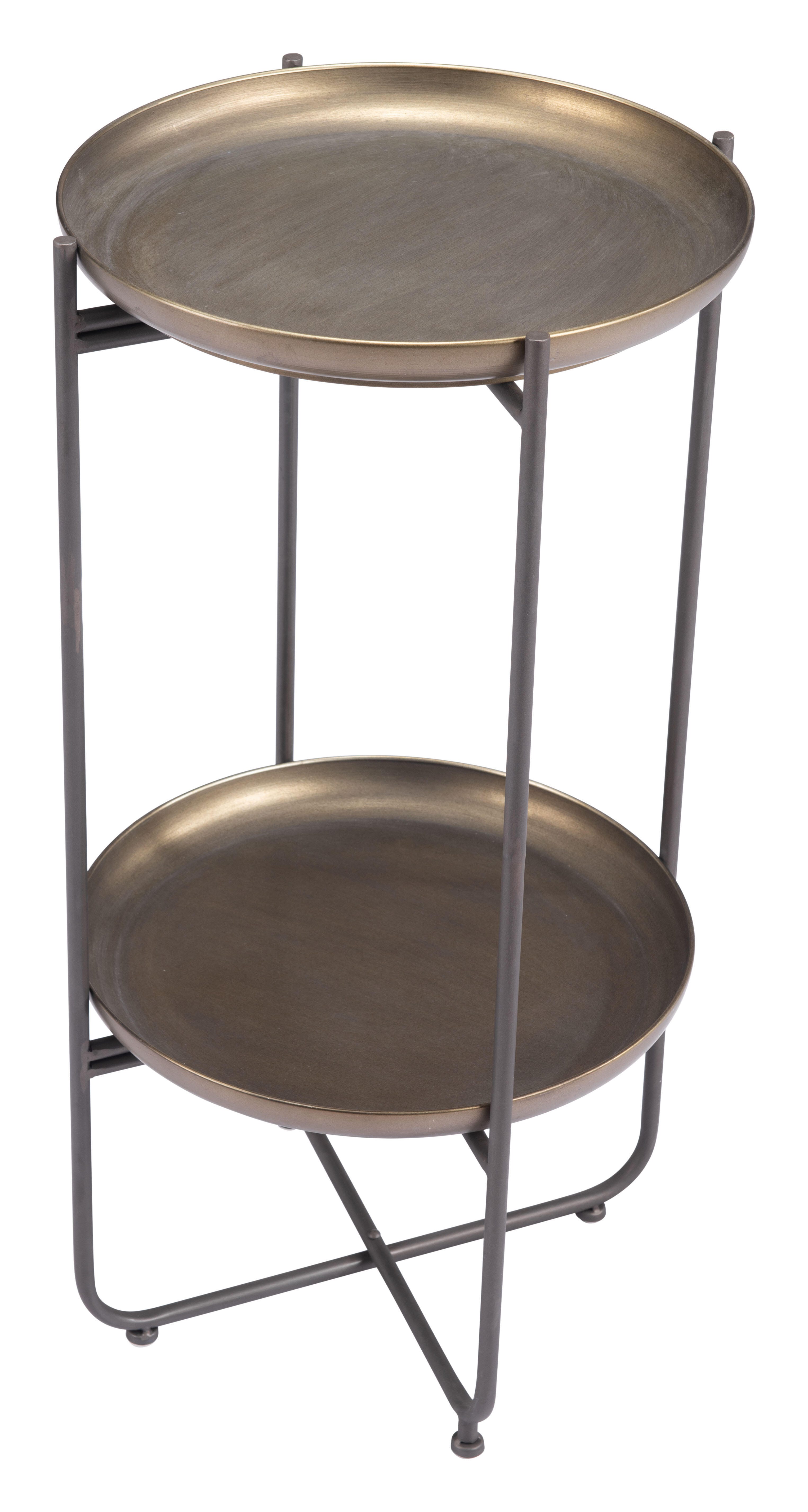 Erika Home Bronson Accent Side Table, , large