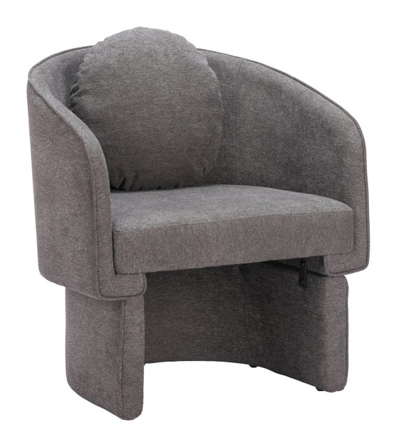 Erika Home Olya Accent Chair, Truffle Gray