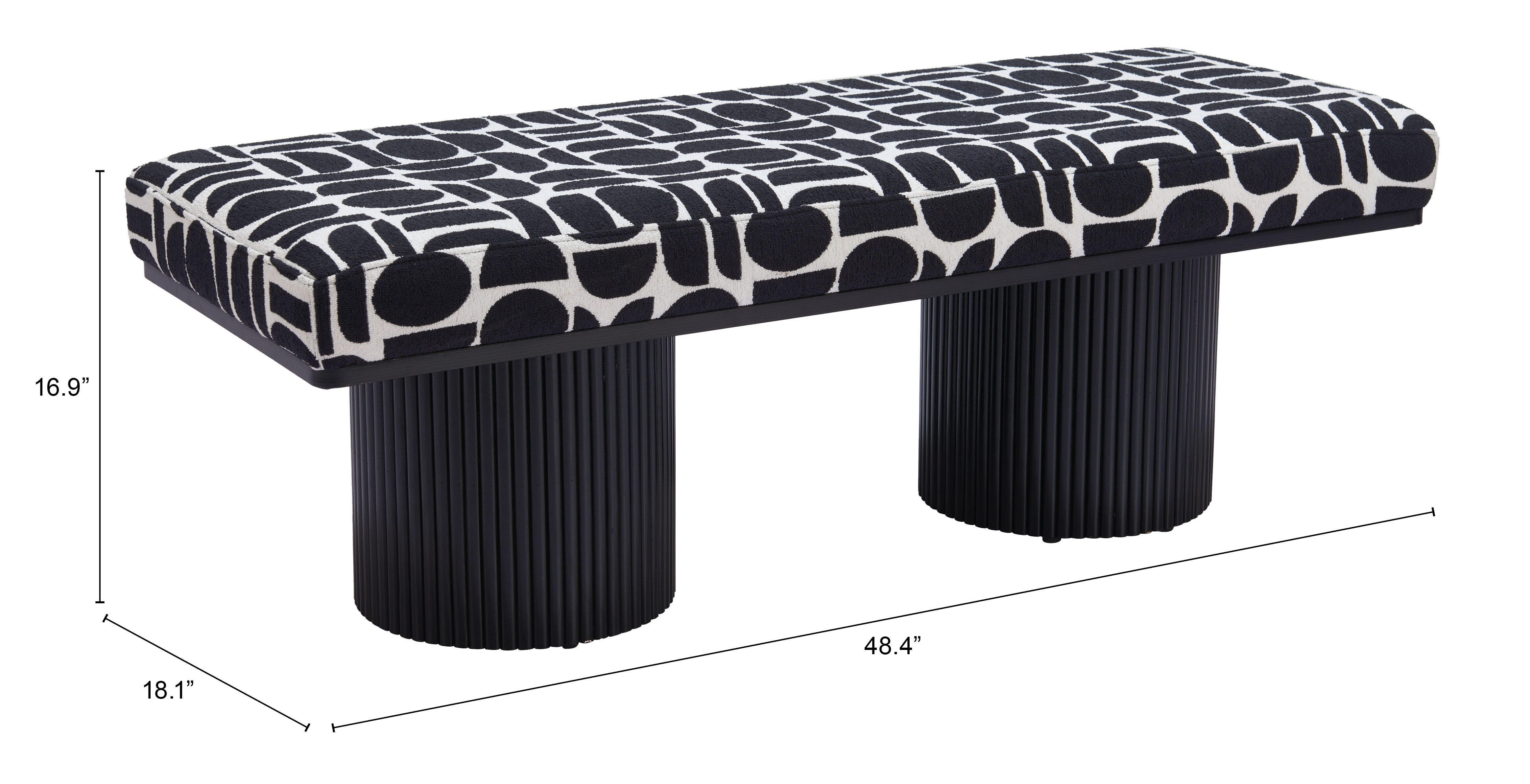 Erika Home Botoia Bench, , large