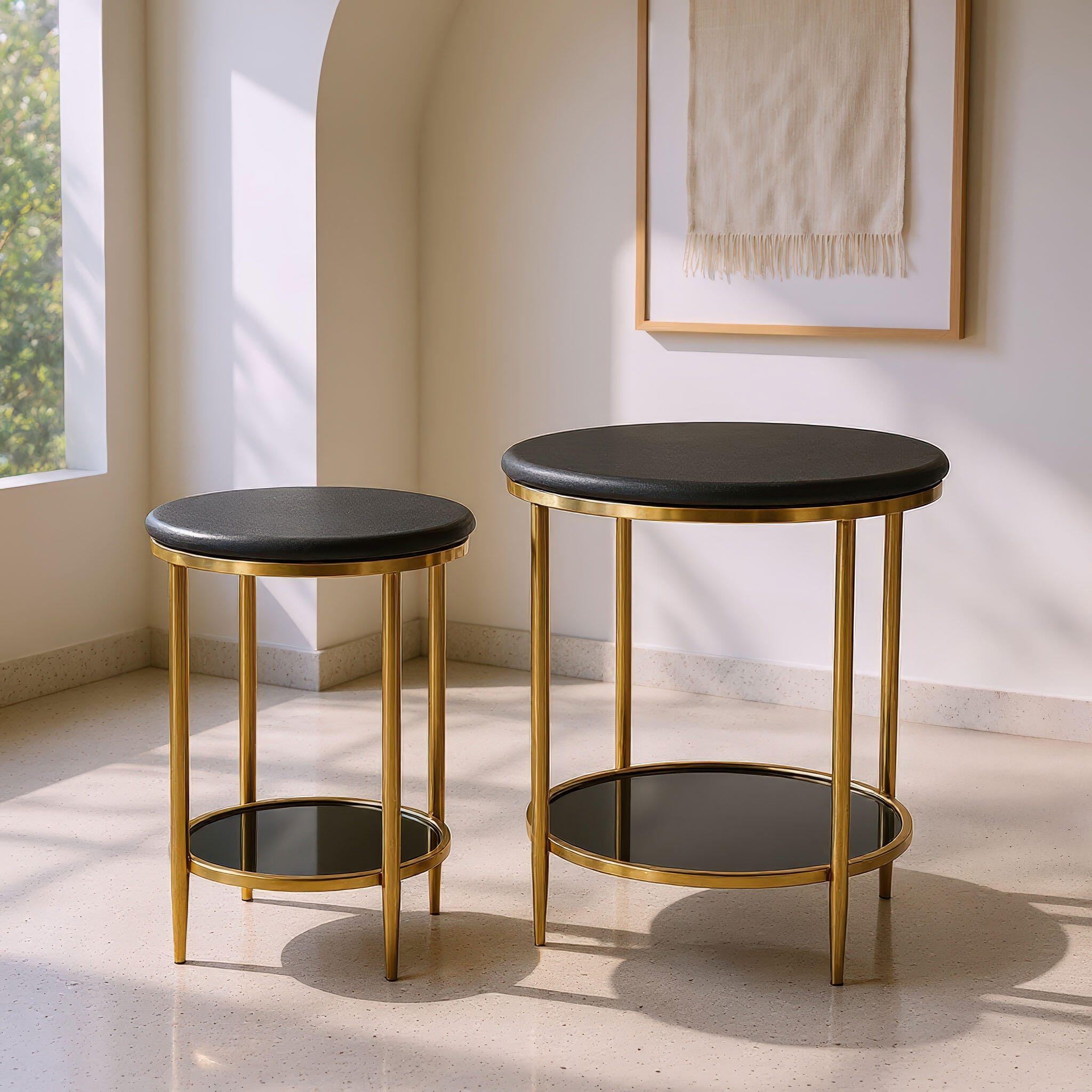 Erika Home Koper Coffee Table (Set of 2), , rollover