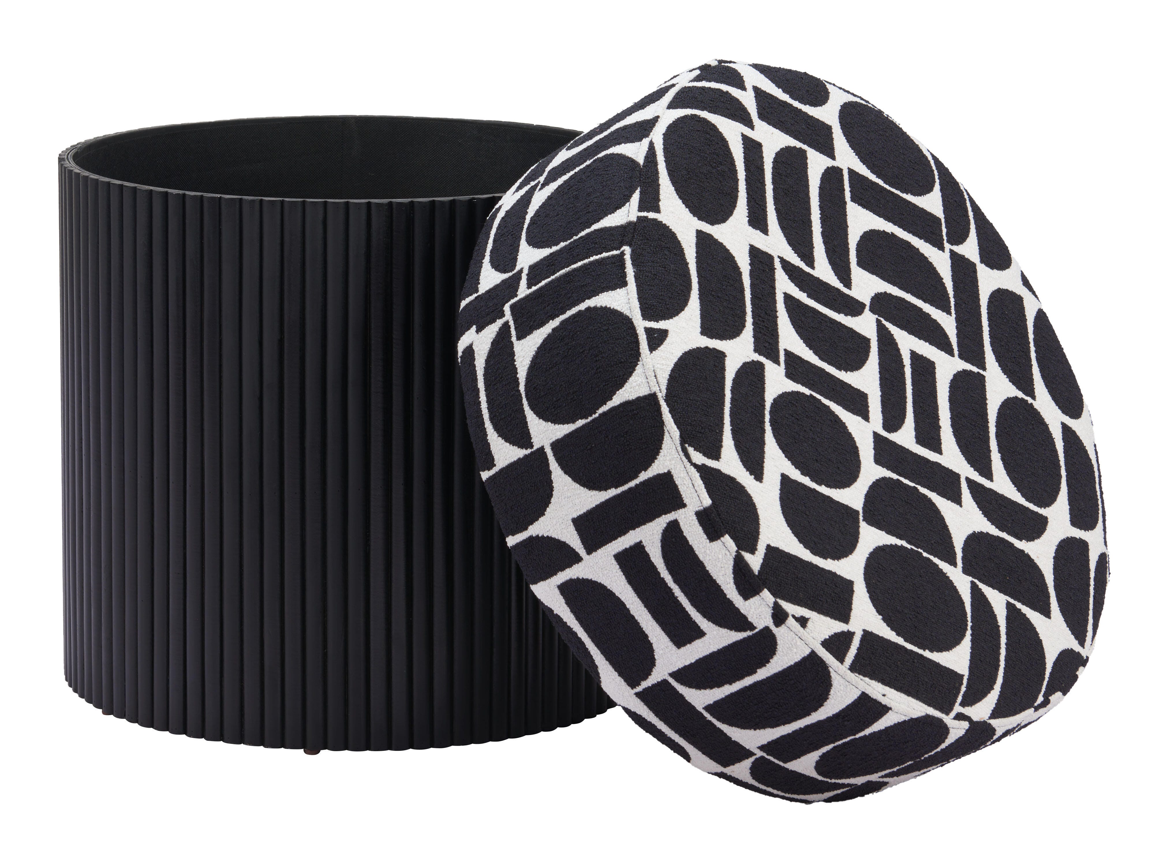 Erika Home Boto Storage Ottoman, , large