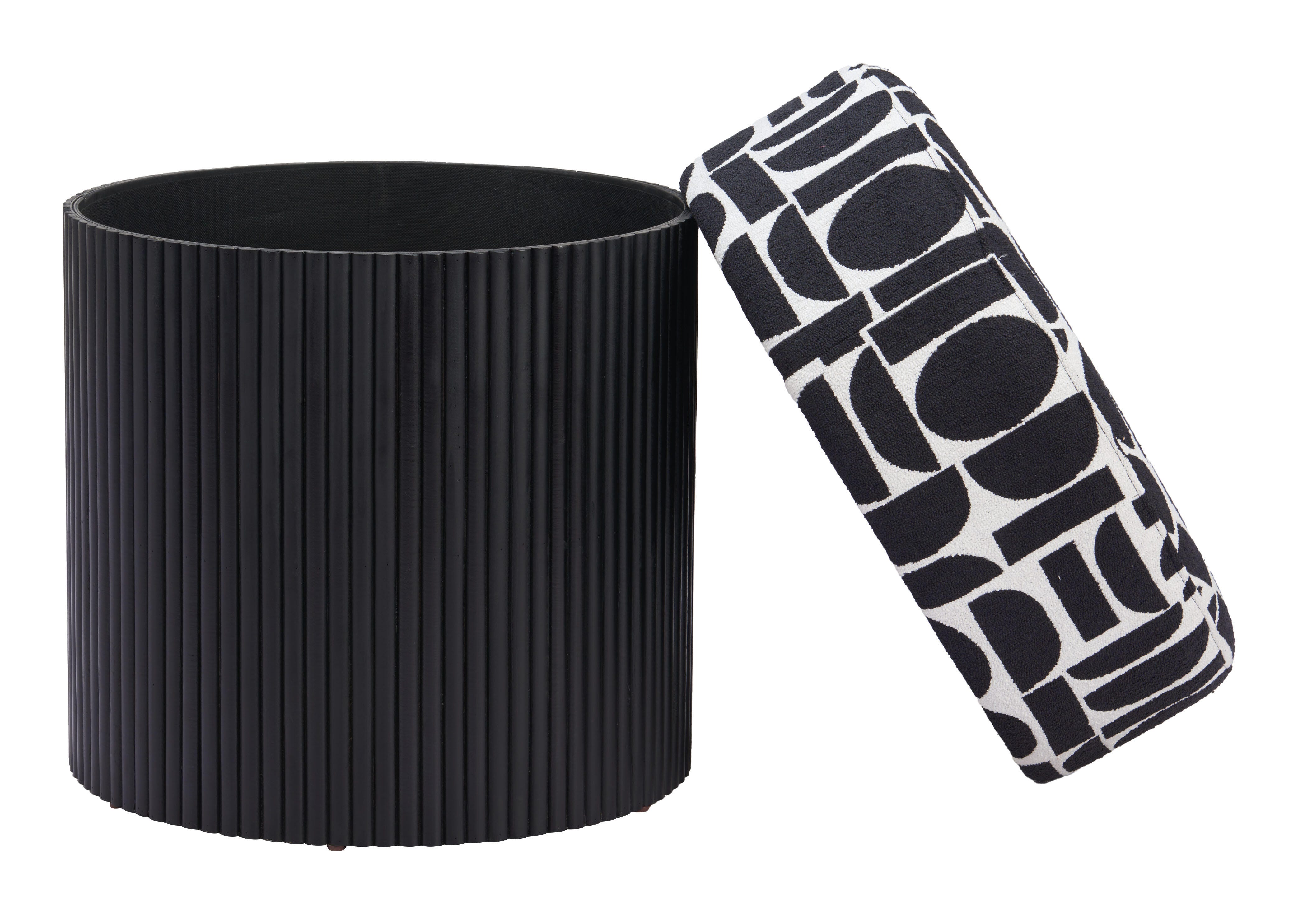 Erika Home Boto Storage Ottoman, , large