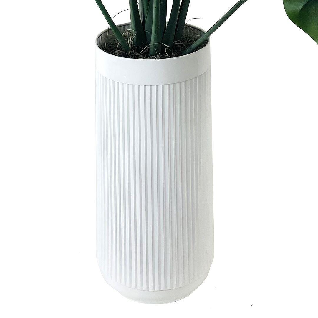 LCG Florals Faux Monstera Plant, , large