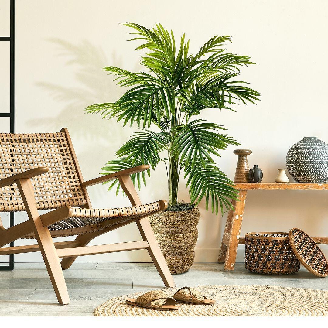 LCG Florals Faux Palm Tree, , large