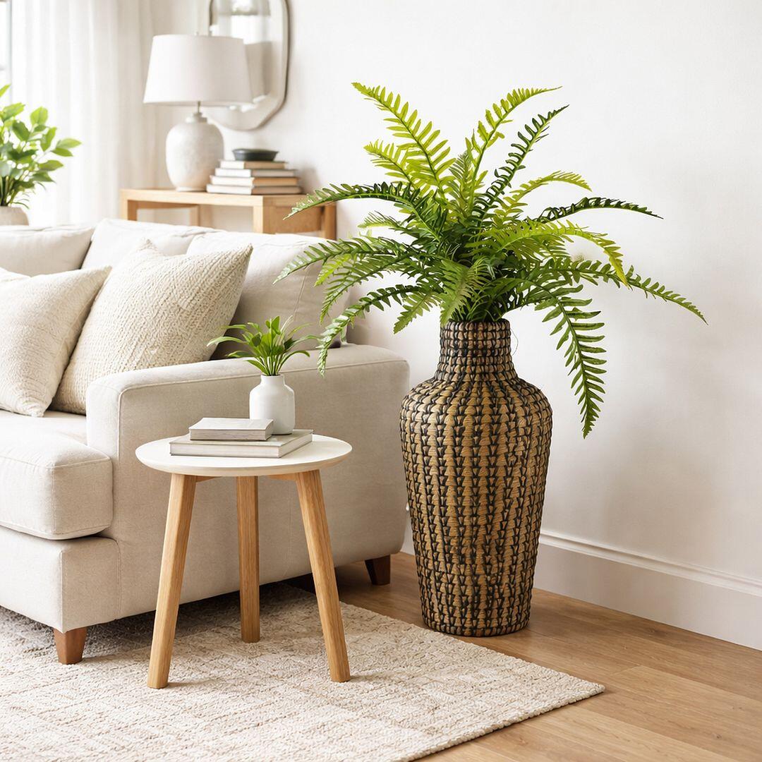LCG Florals Faux River Fern Plant, , rollover