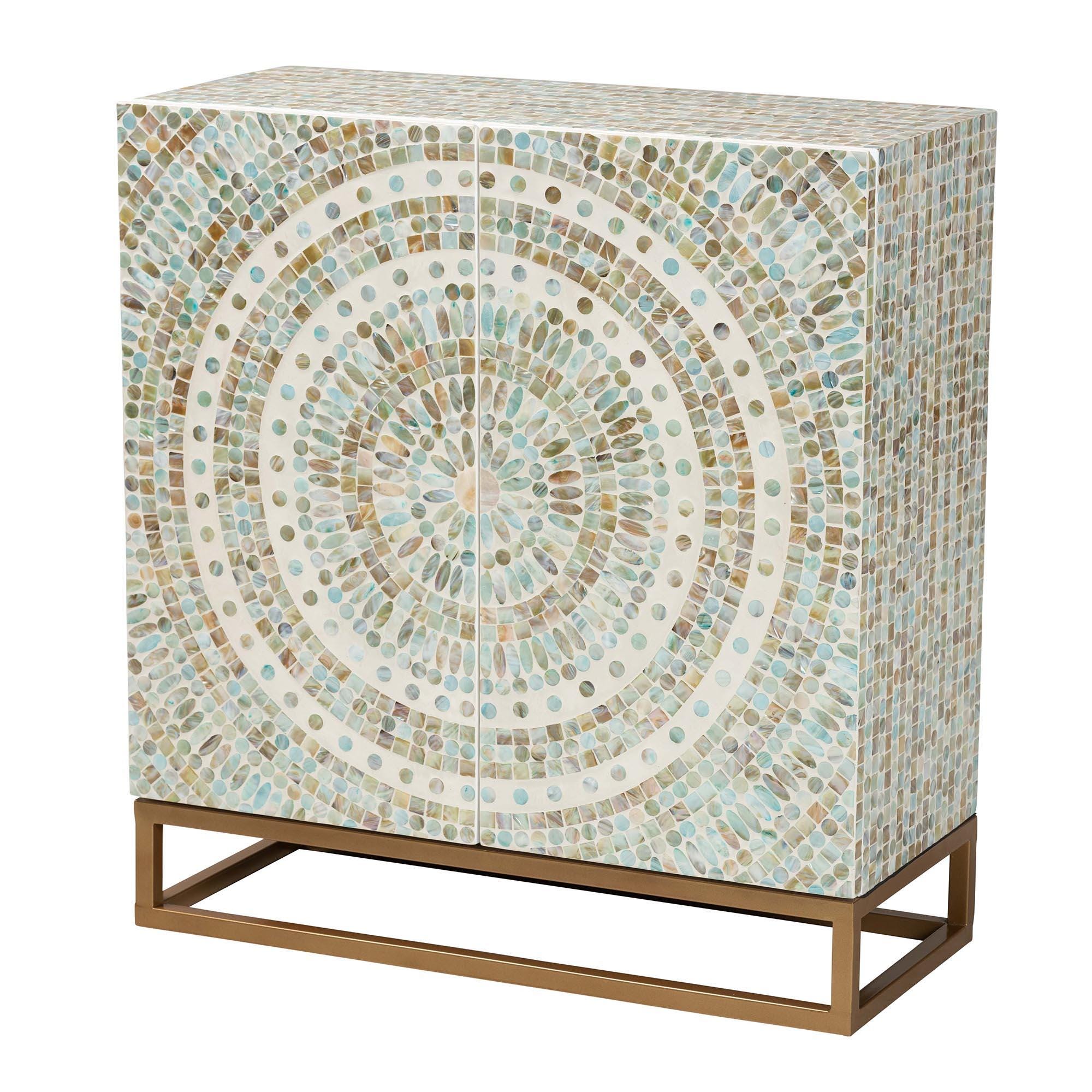 Baxton Studio Quintus 28" Accent Cabinet, , large