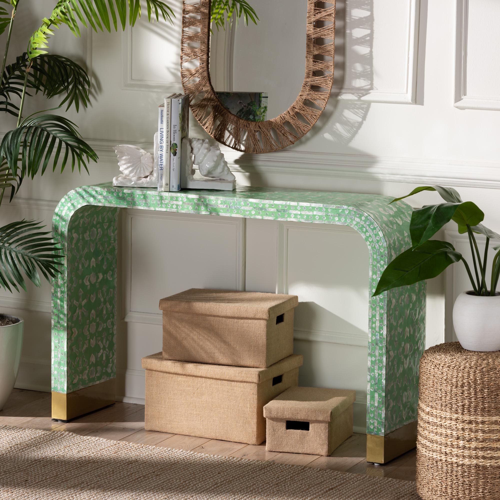 Baxton Studio Didrika Console Table, , rollover
