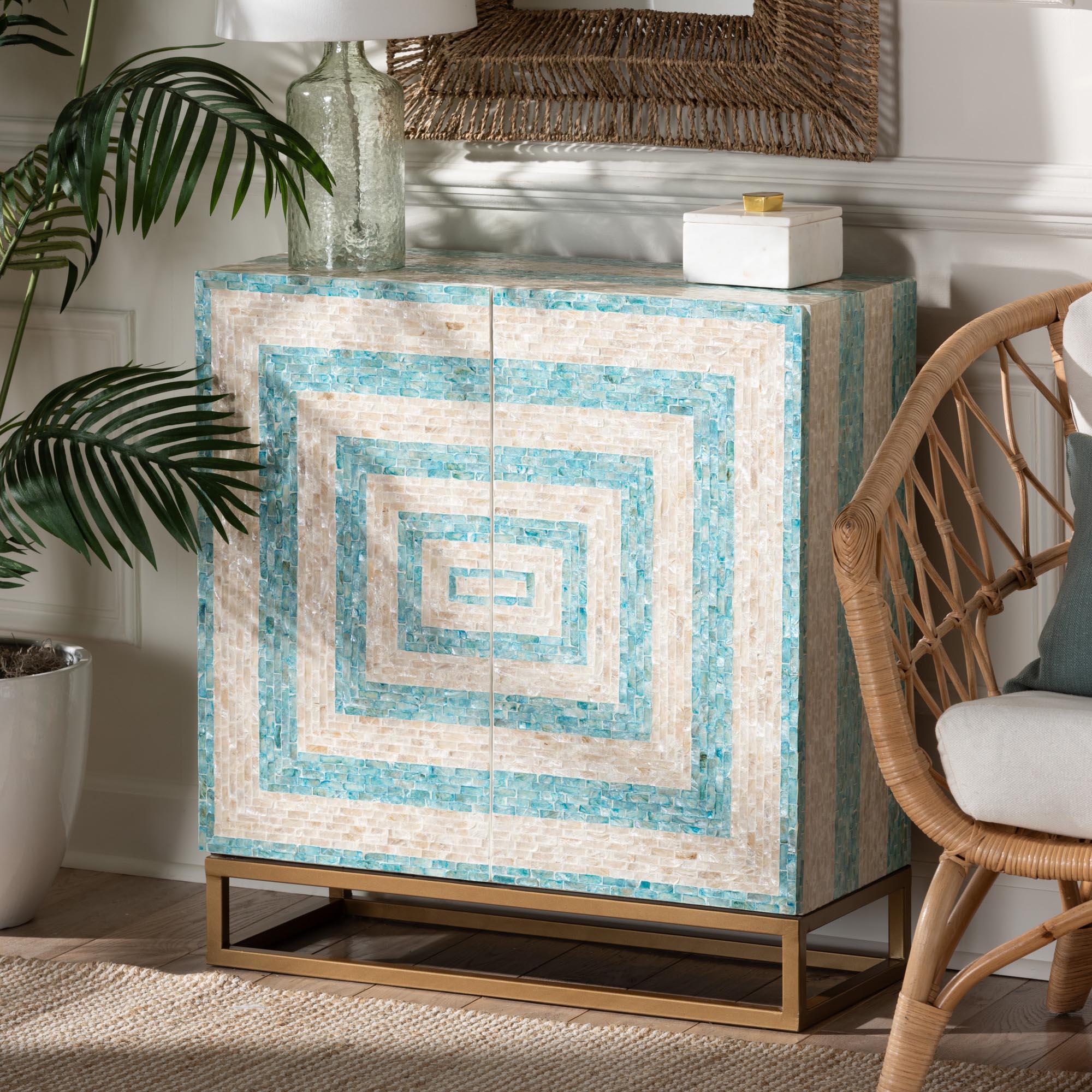 Baxton Studio Utari 28" Accent Cabinet, , rollover