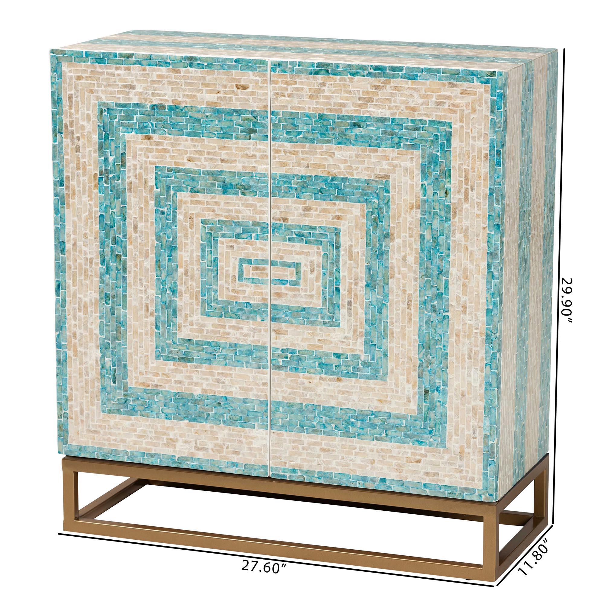 Baxton Studio Utari 28" Accent Cabinet, , large