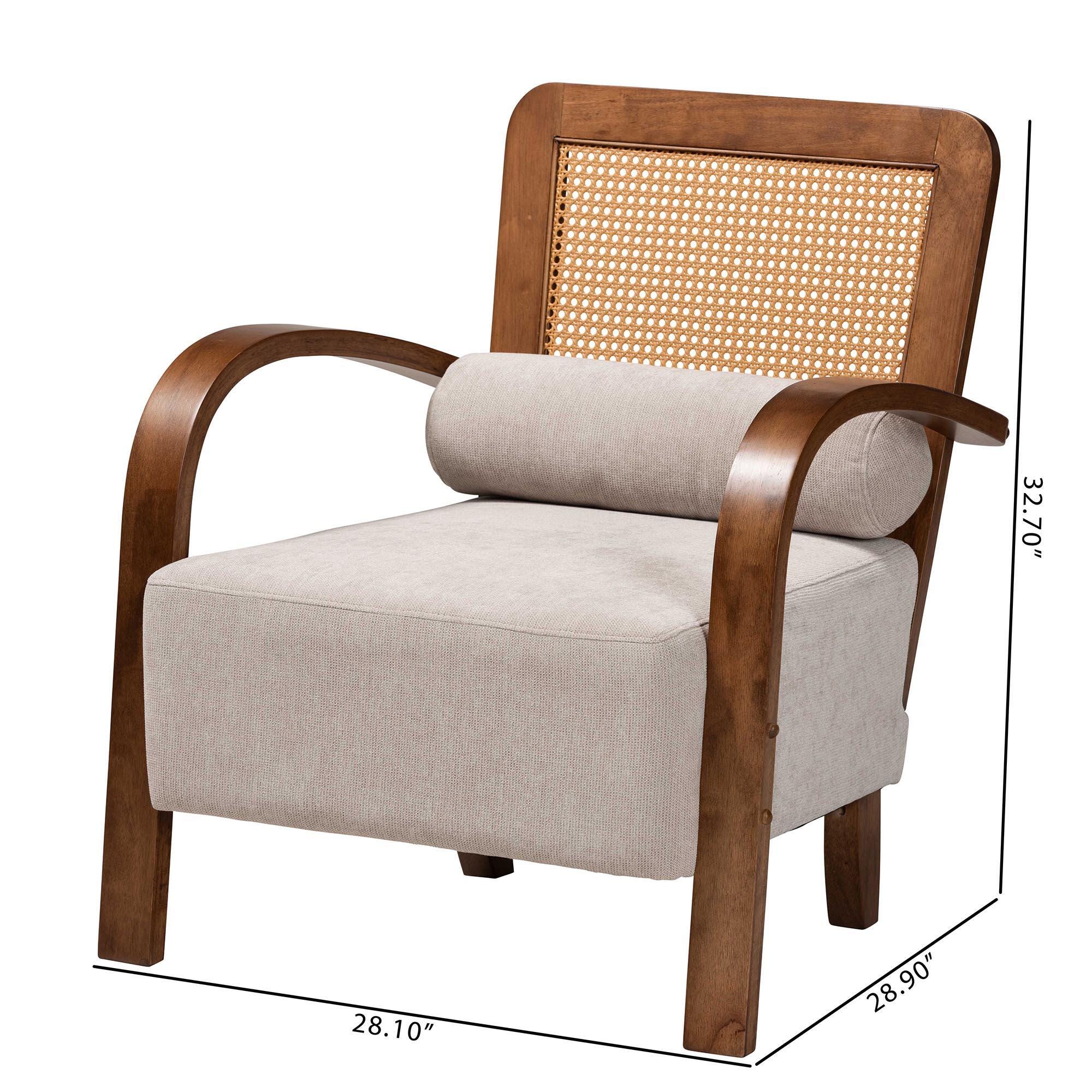 Baxton Studio Sage Accent Chair, , large