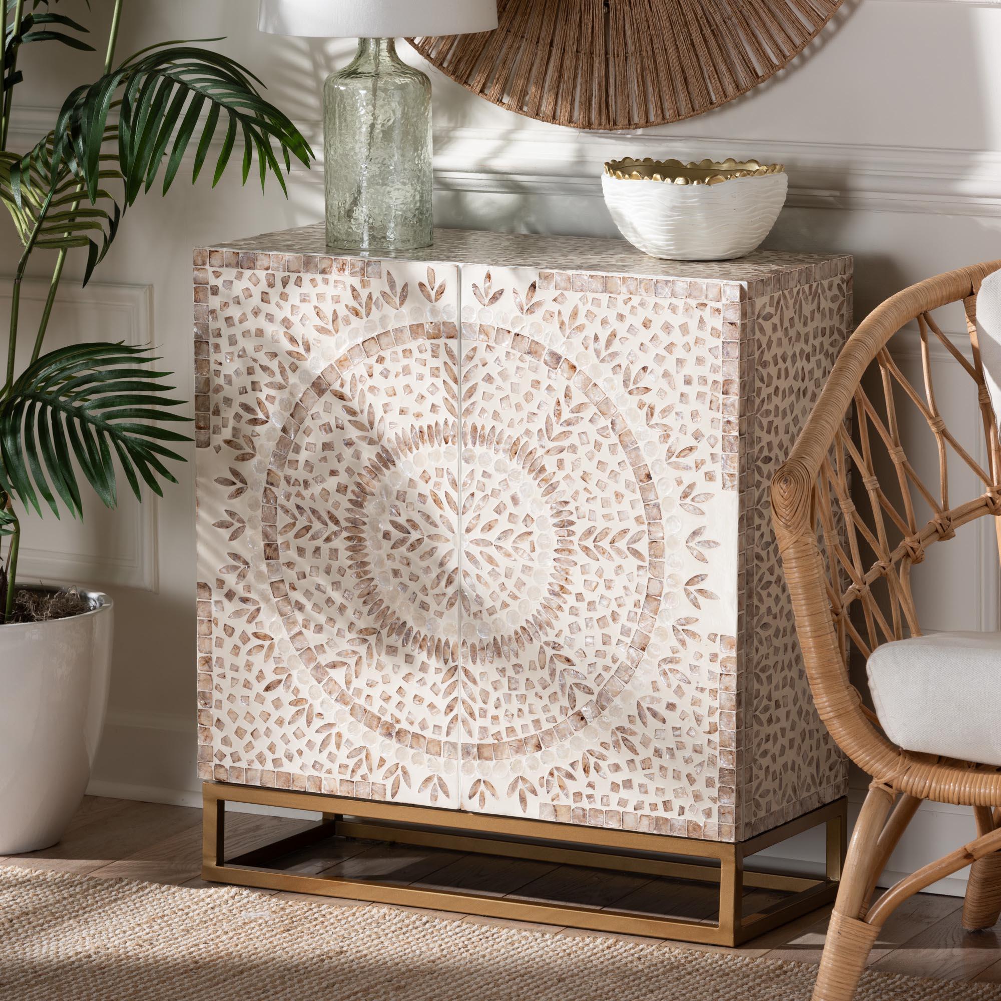 Baxton Studio Ercilia 28" Accent Cabinet, , rollover