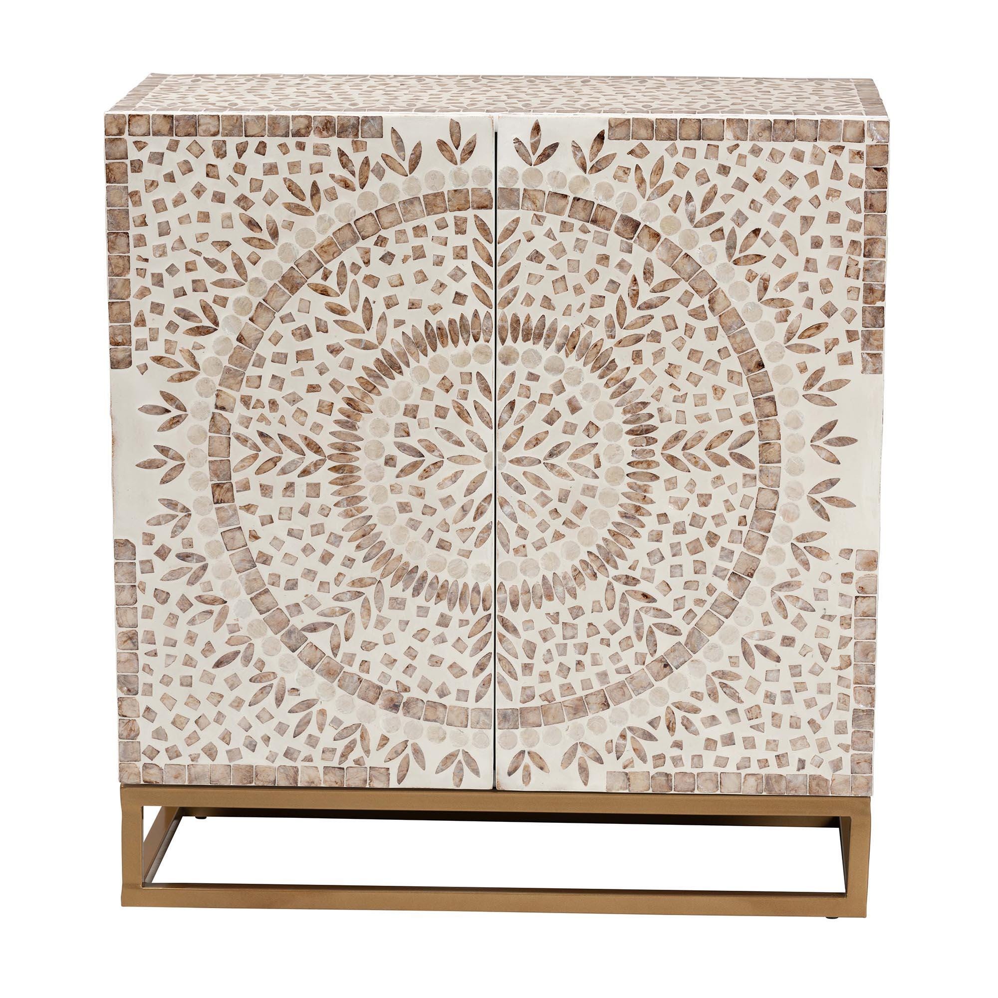 Baxton Studio Ercilia 28" Accent Cabinet, , large