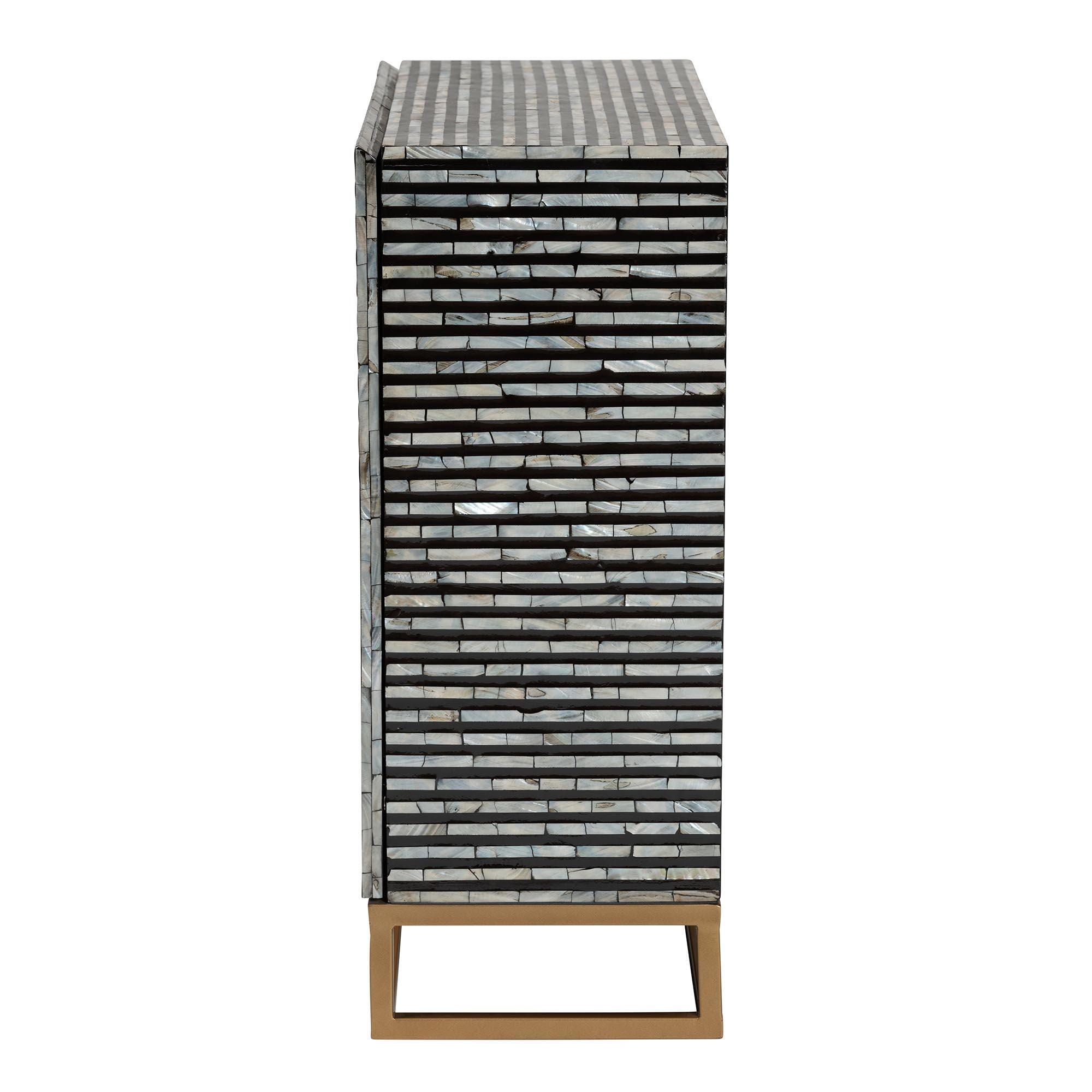Baxton Studio Belenus 28" Accent Cabinet, , large