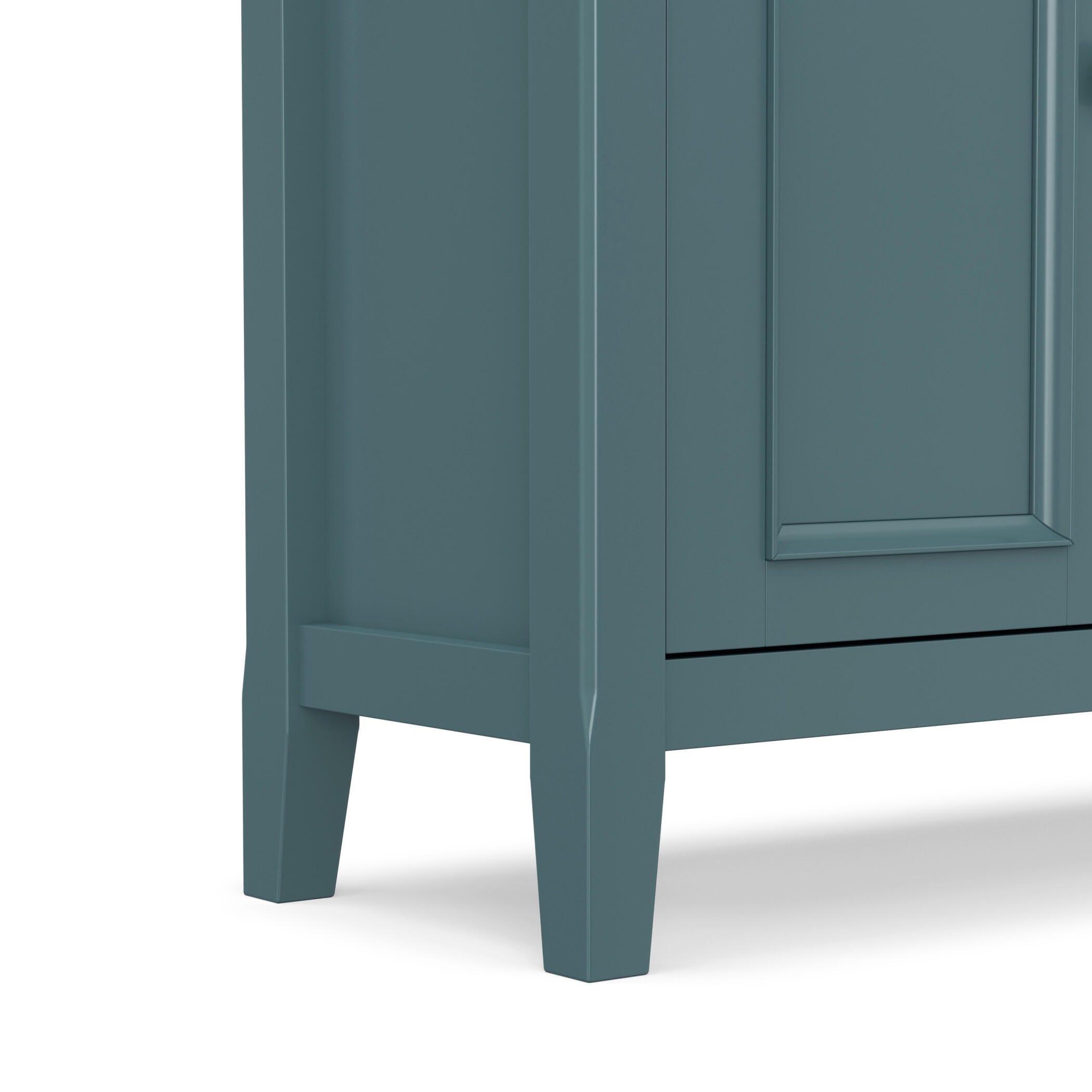 Simpli Home Amherst 32" Accent Cabinet, French Blue, large