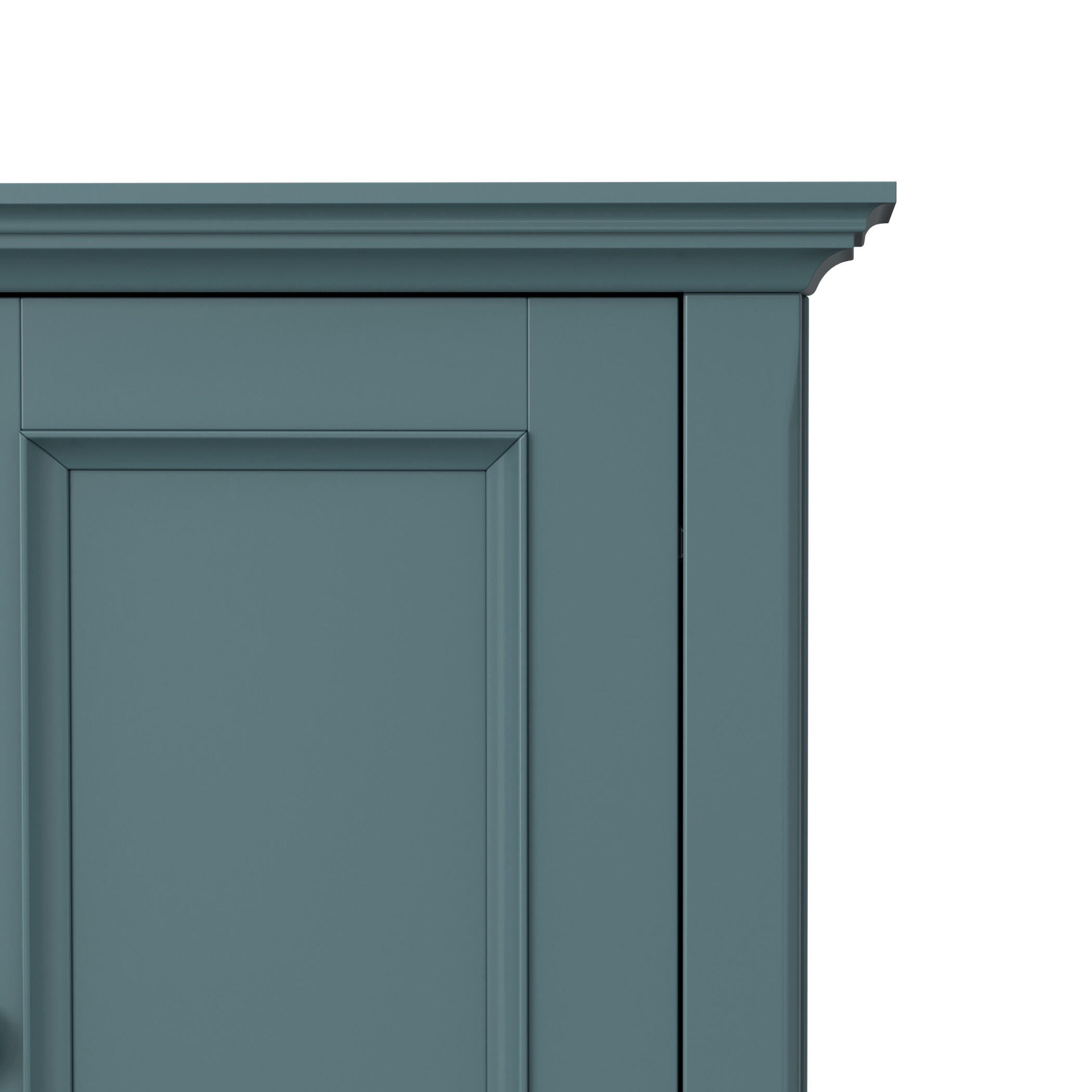Simpli Home Amherst 32" Accent Cabinet, French Blue, large