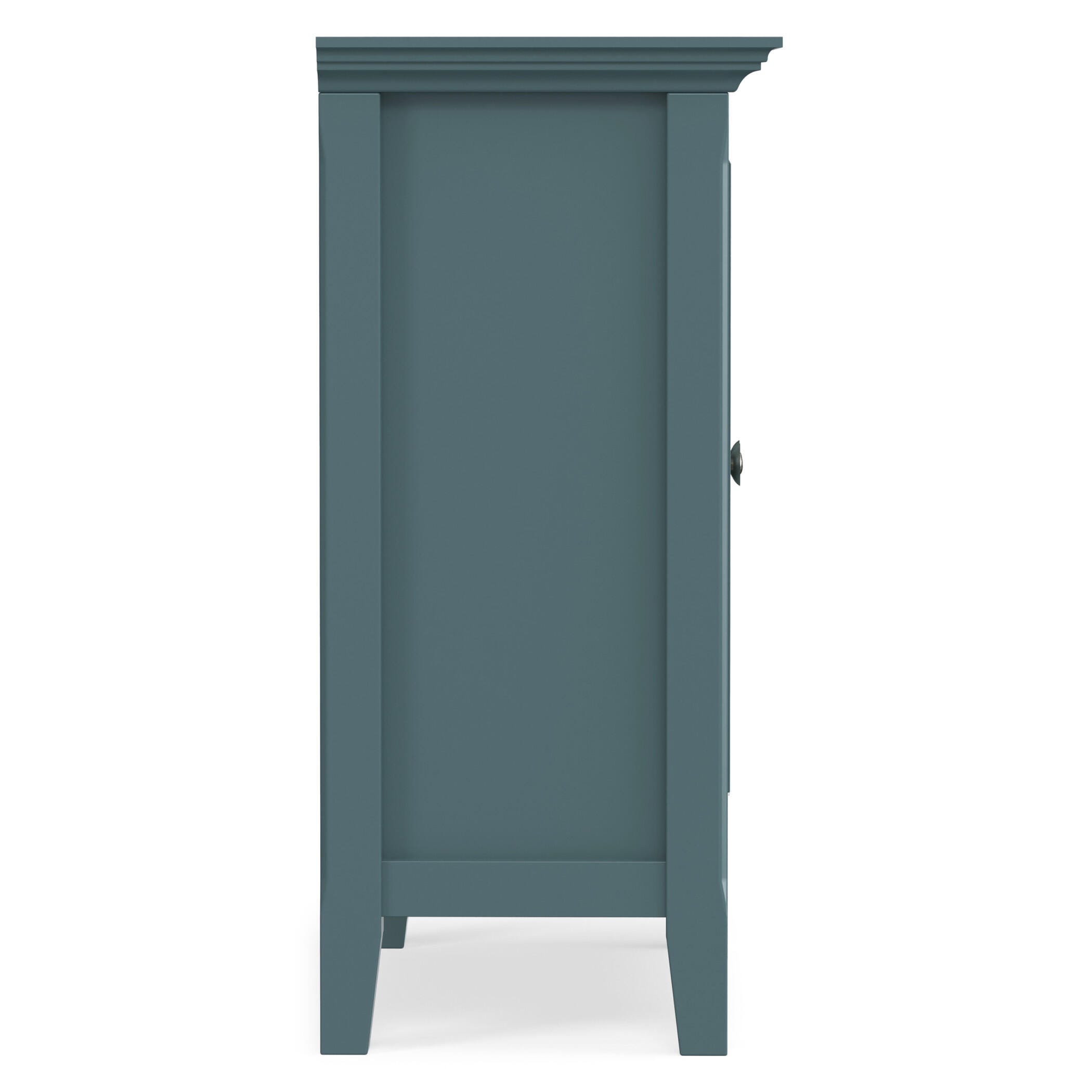 Simpli Home Amherst 32" Accent Cabinet, French Blue, large