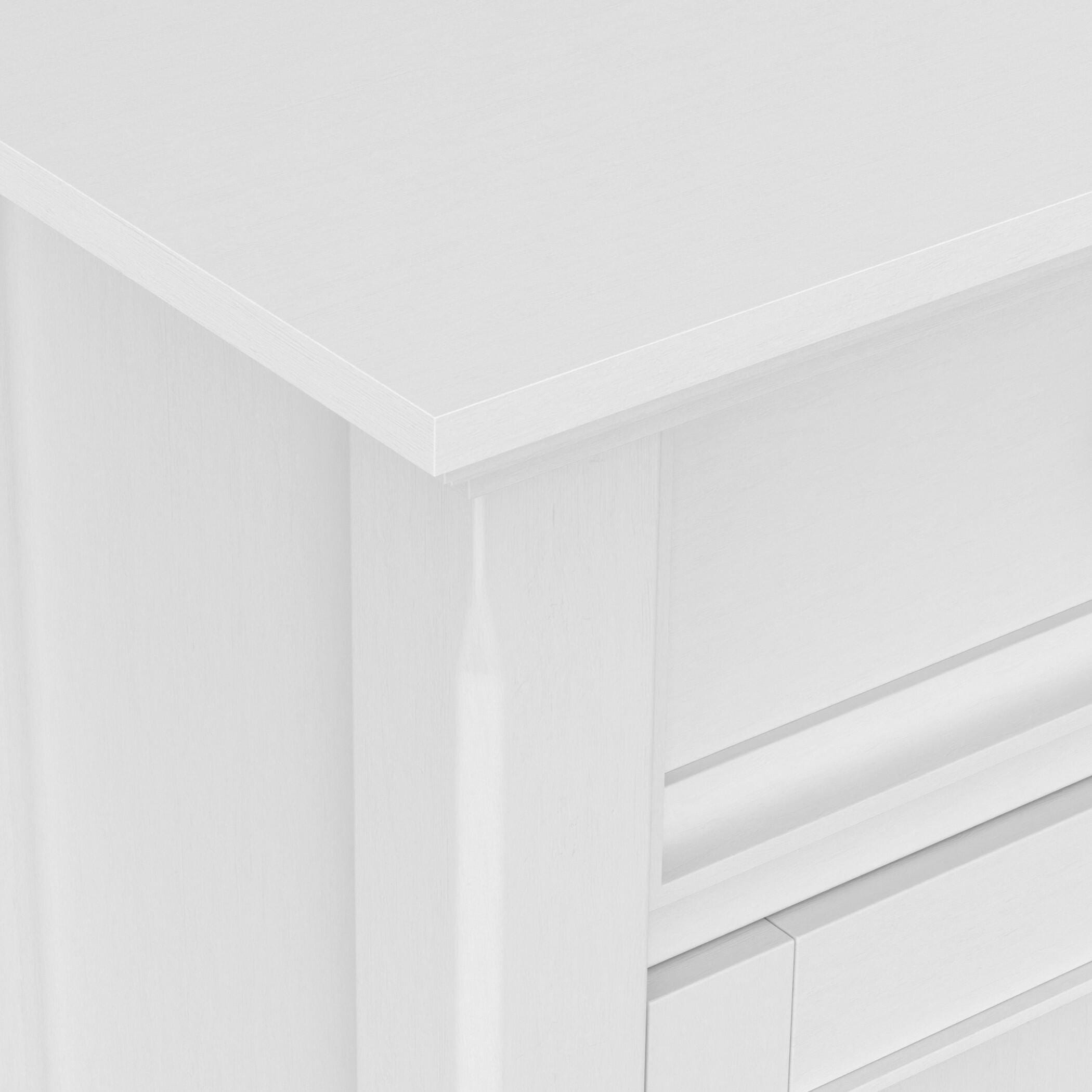Simpli Home Amherst 36" Accent Cabinet, White, large