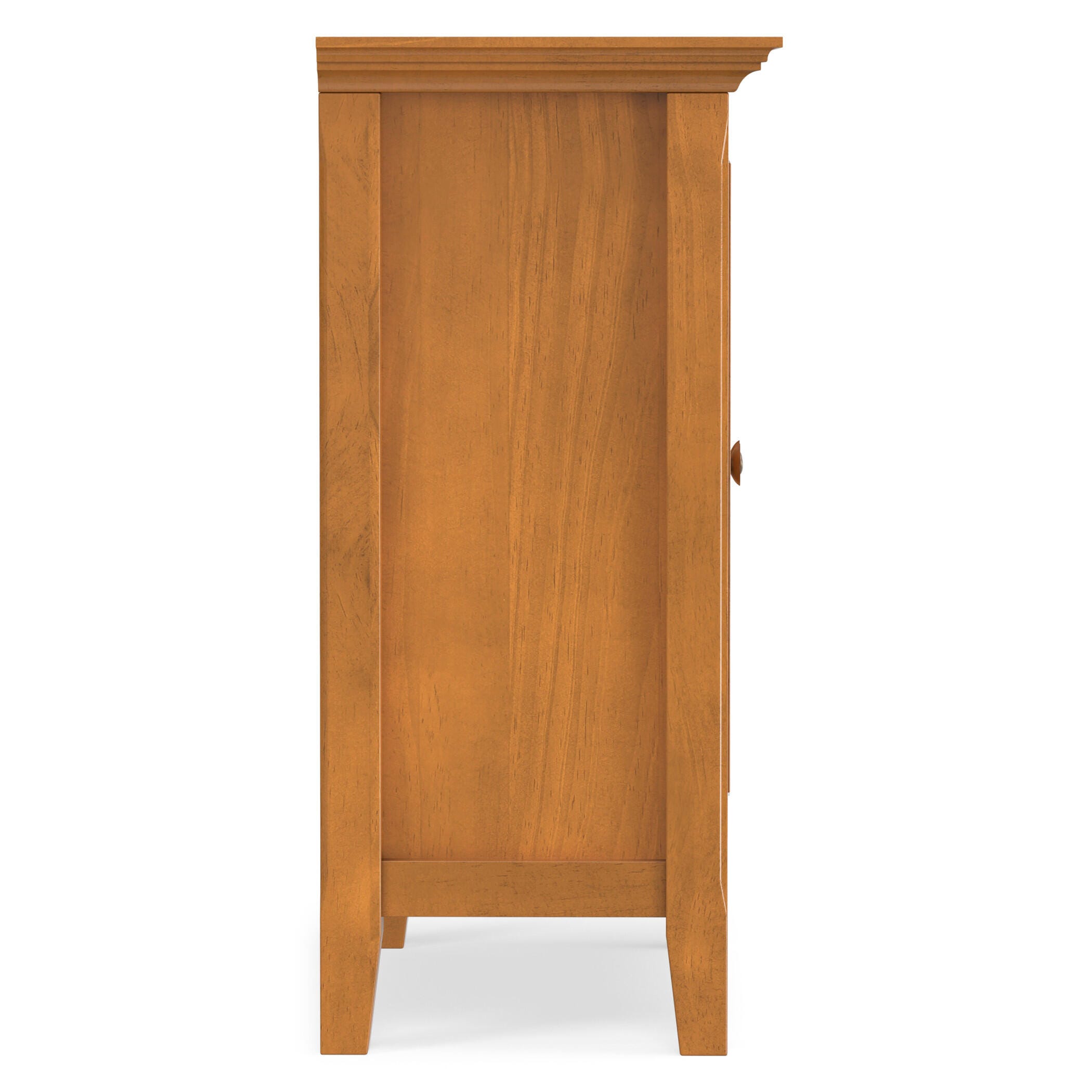 Simpli Home Amherst 32" Accent Cabinet, Light Golden Brown, large