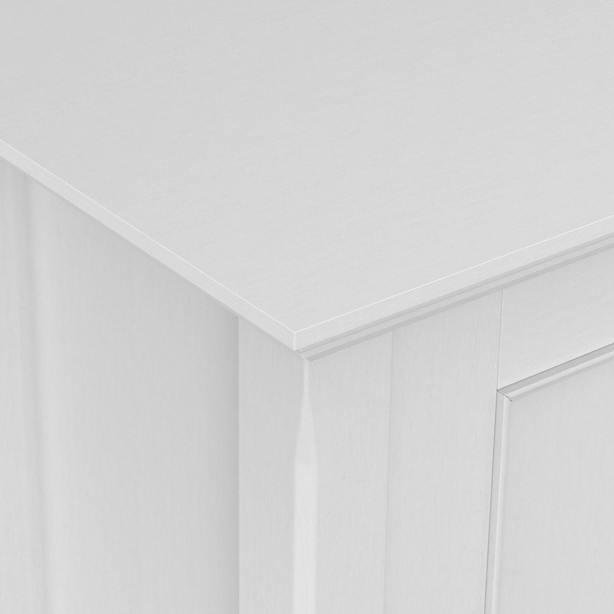 Simpli Home Amherst 32" Accent Cabinet, White, large