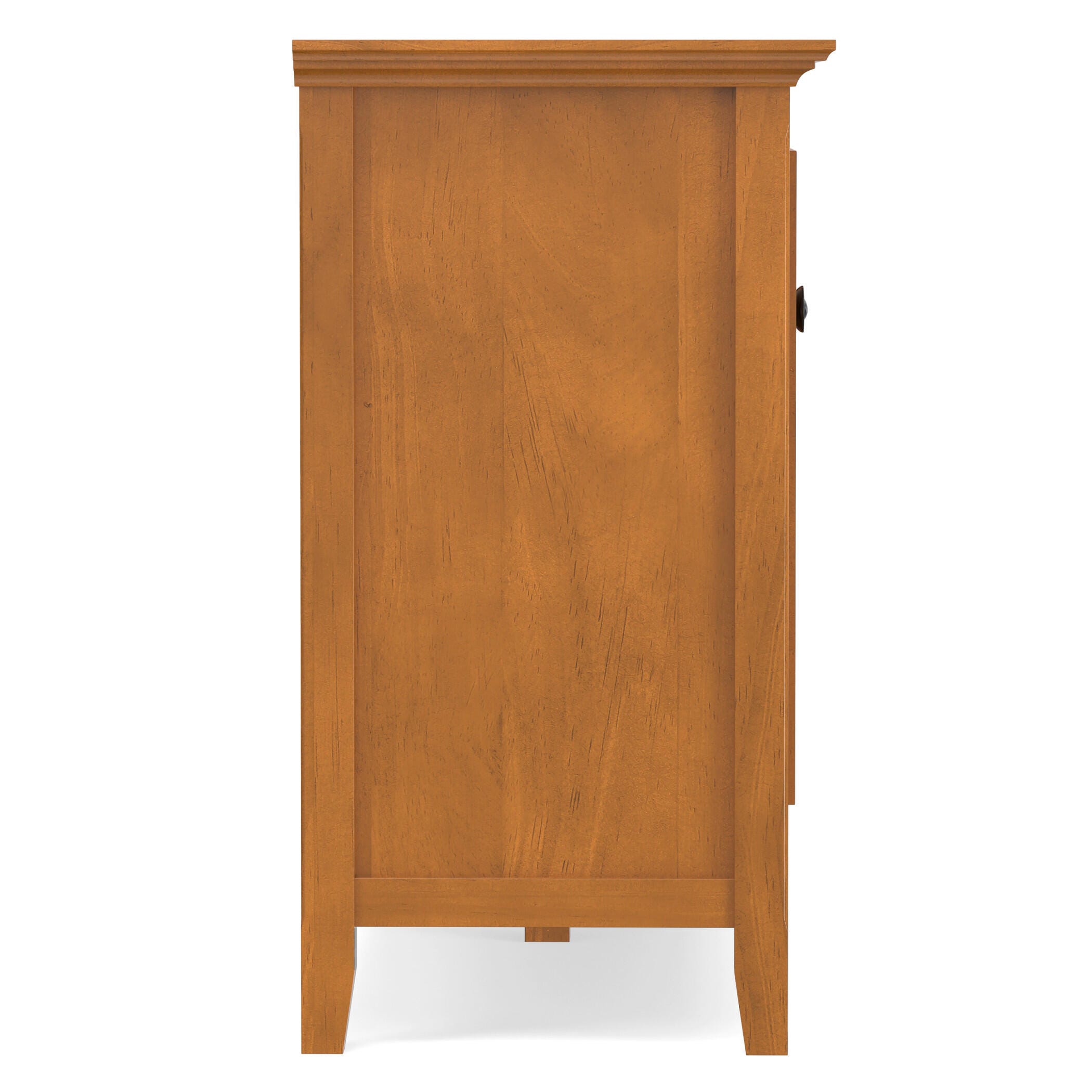 Simpli Home Amherst 66" Accent Cabinet, Light Golden Brown, large