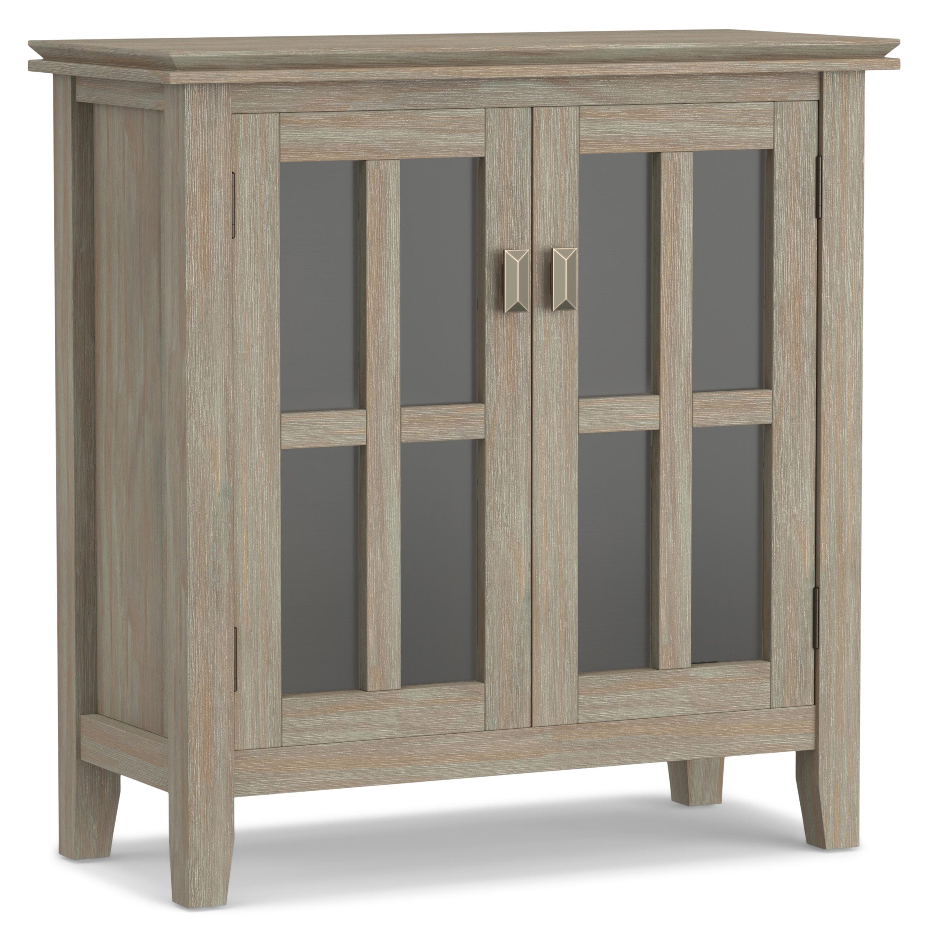 Simpli Home Artisan Solid 30" Accent Cabinet, , large