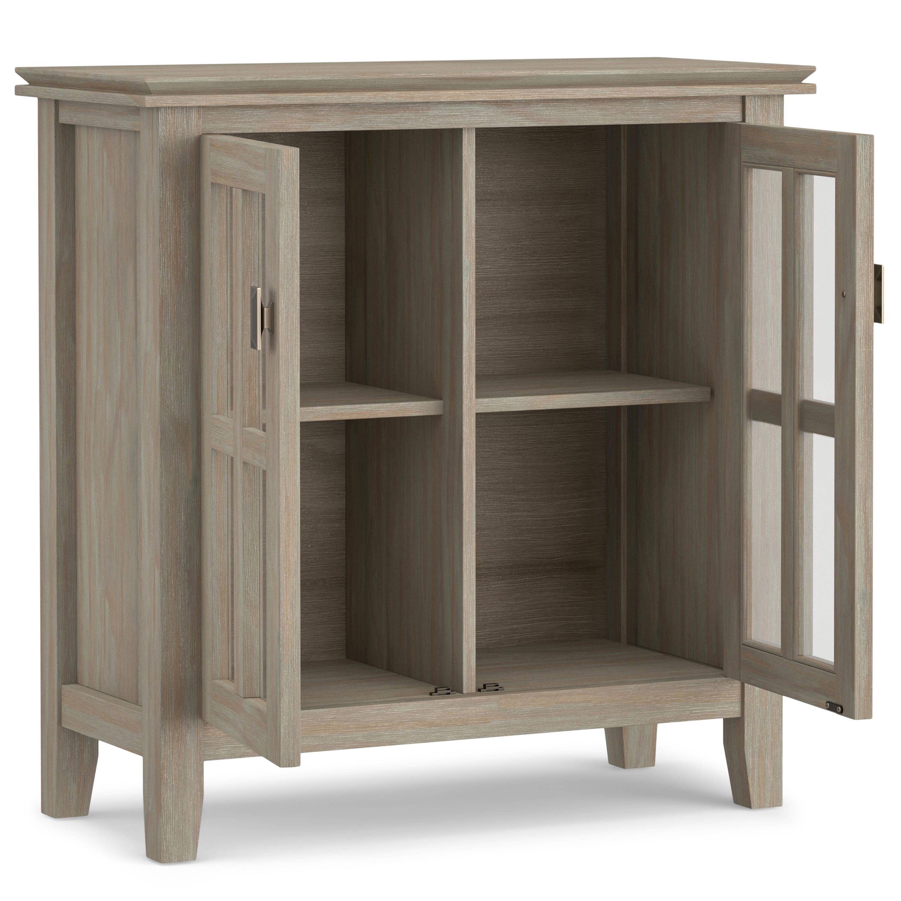 Simpli Home Artisan Solid 30" Accent Cabinet, , large