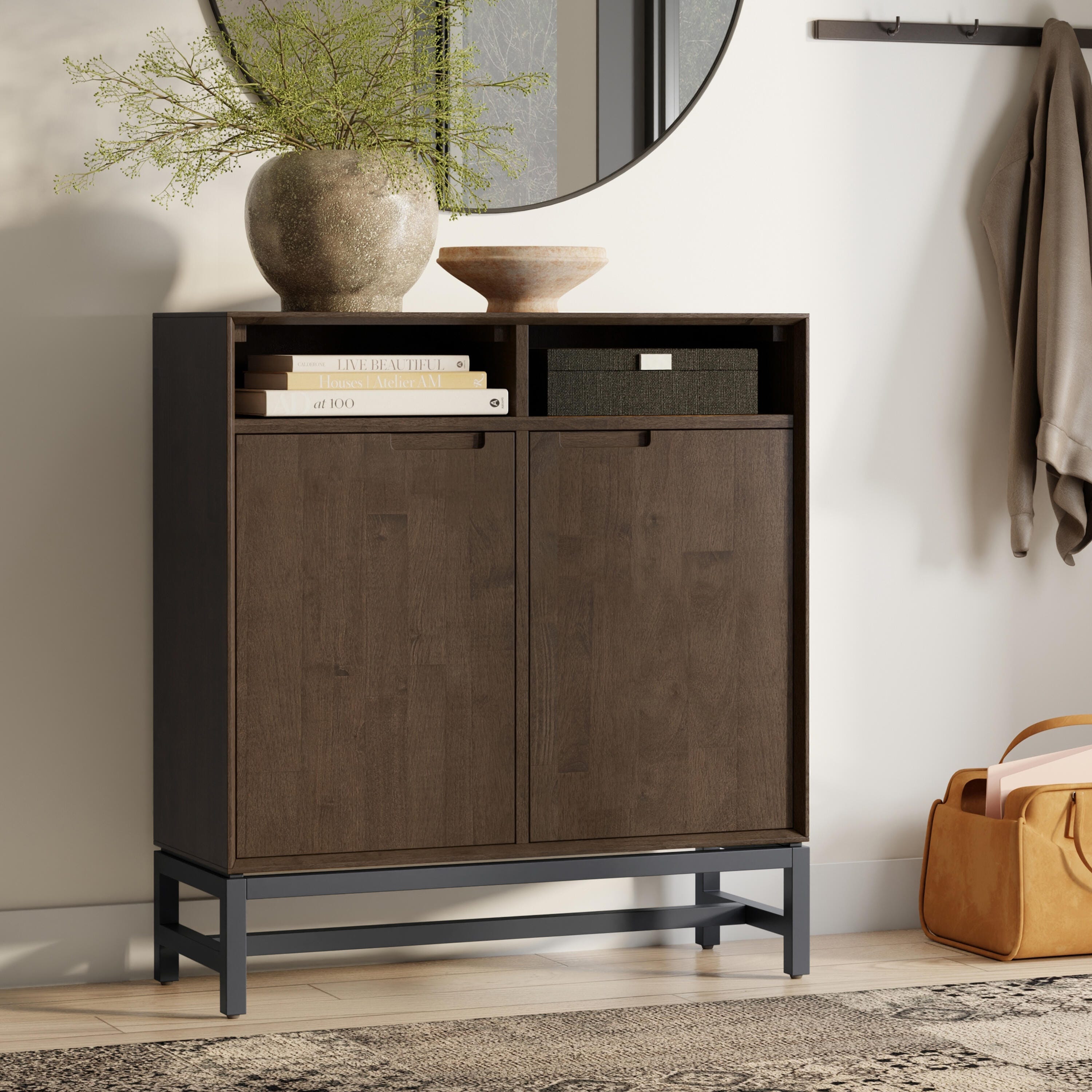 Simpli Home Banting 36" Accent Cabinet, , rollover